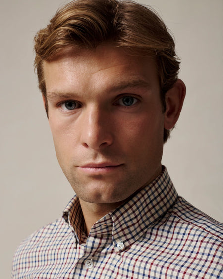 Kinnon Cotton Check Shirt