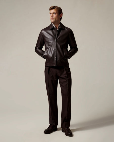 Queen Nappa Leather Jacket