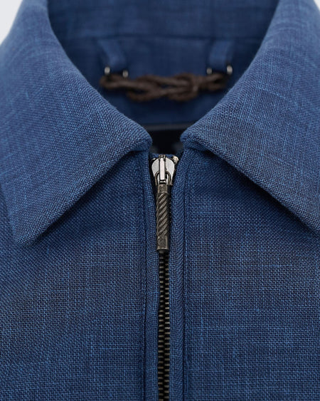 Elgin Blouson Hopsack Bomber Jacket