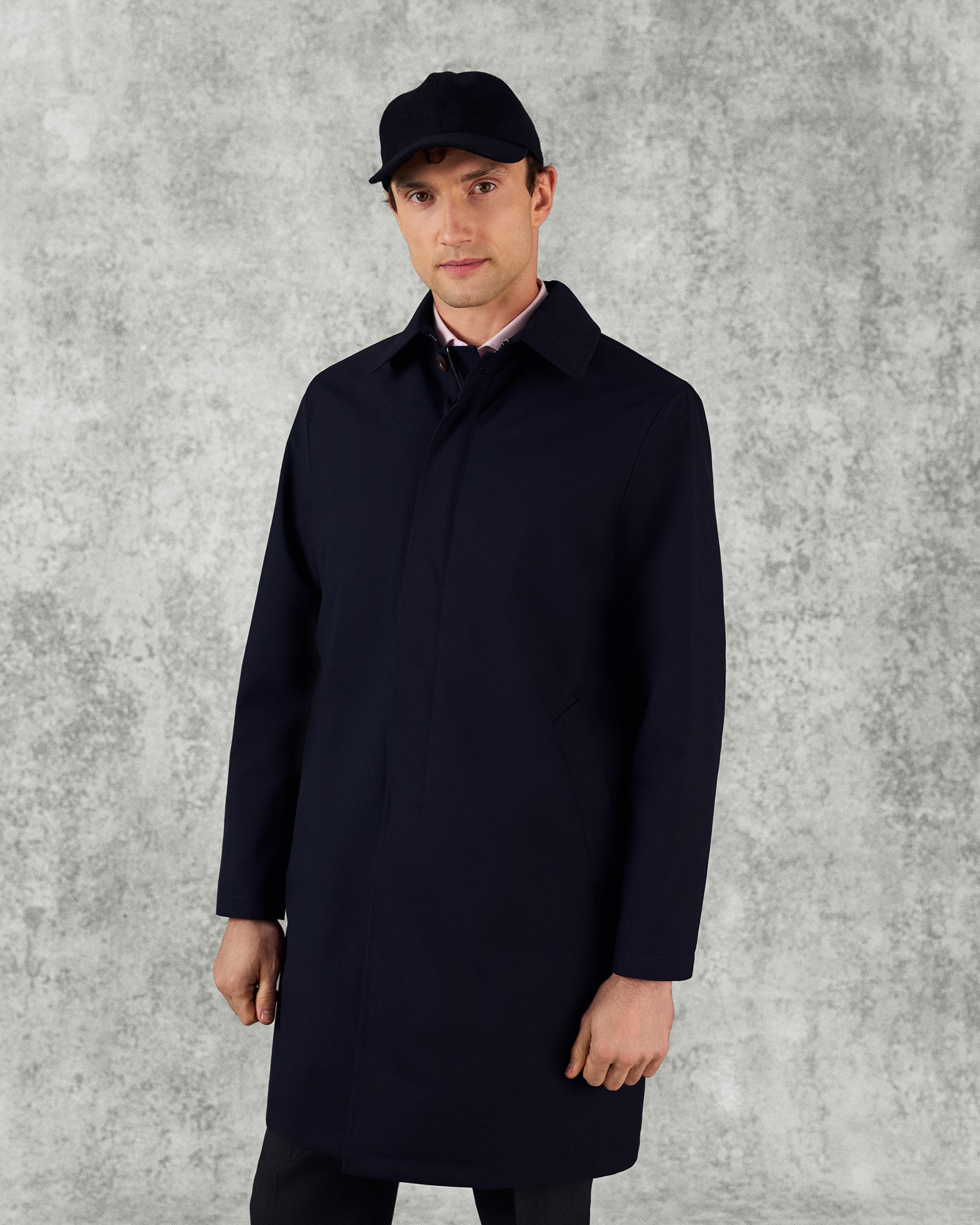 Franklin Raincoat Navy