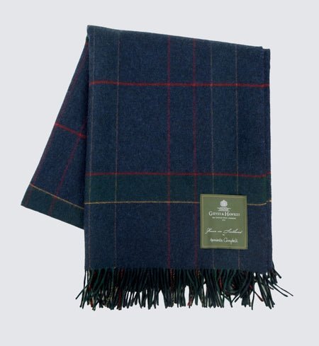 Fairfax Cashmere Tweed Throw