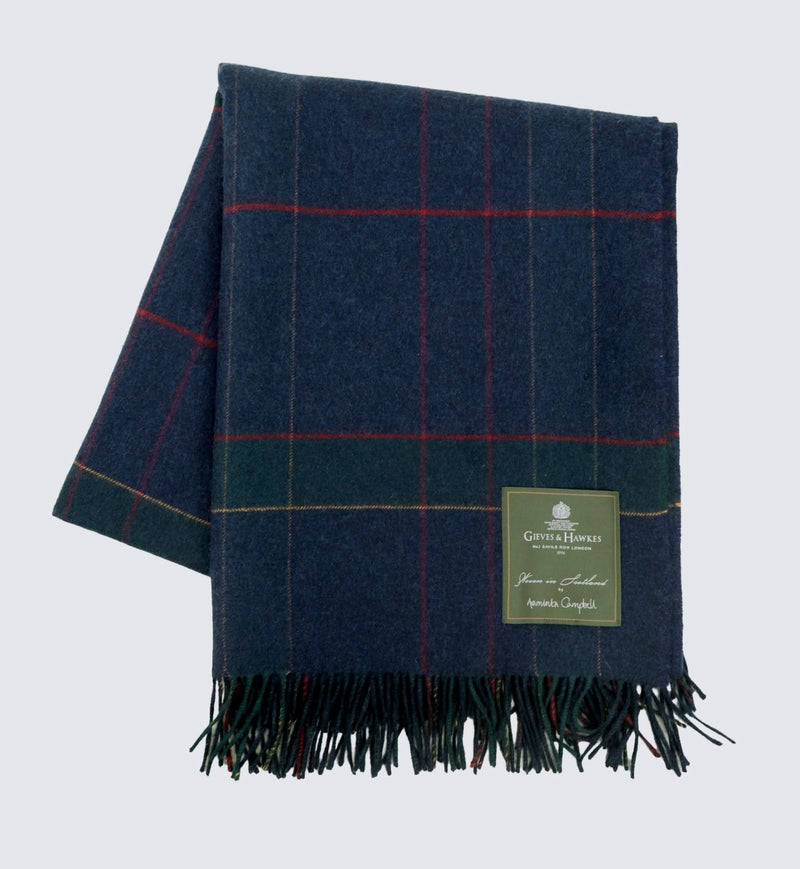 Fairfax Cashmere House Check Throw