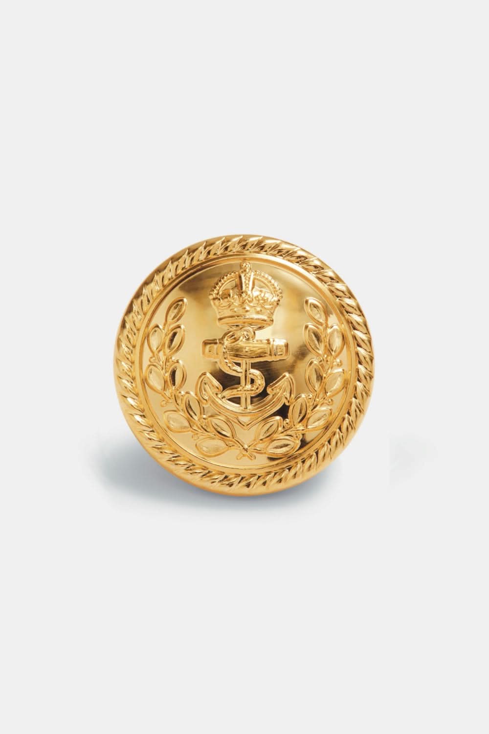 Royal Navy Gold Flag Officer Buttons - Tudor Crown