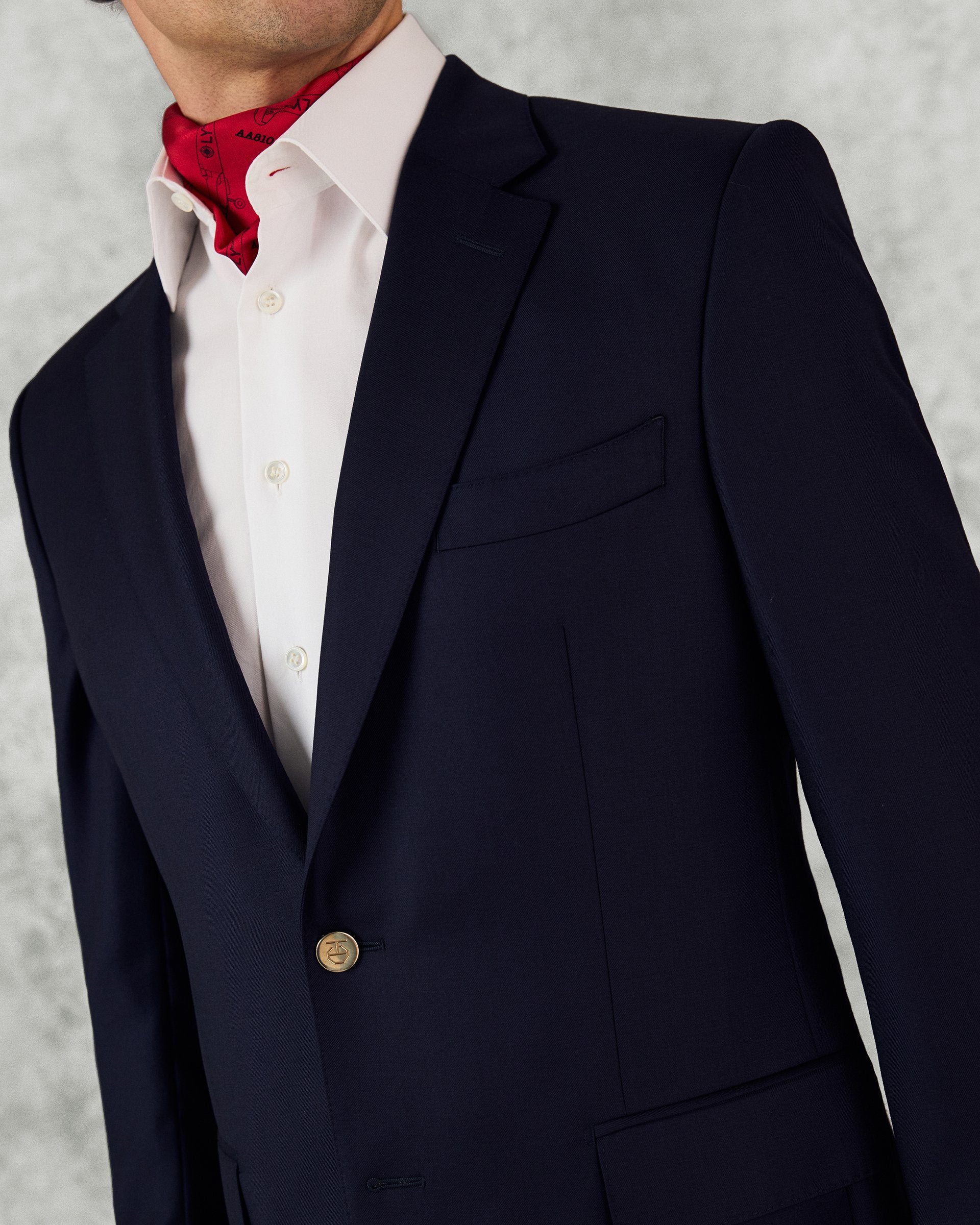 George Wool Blazer Navy