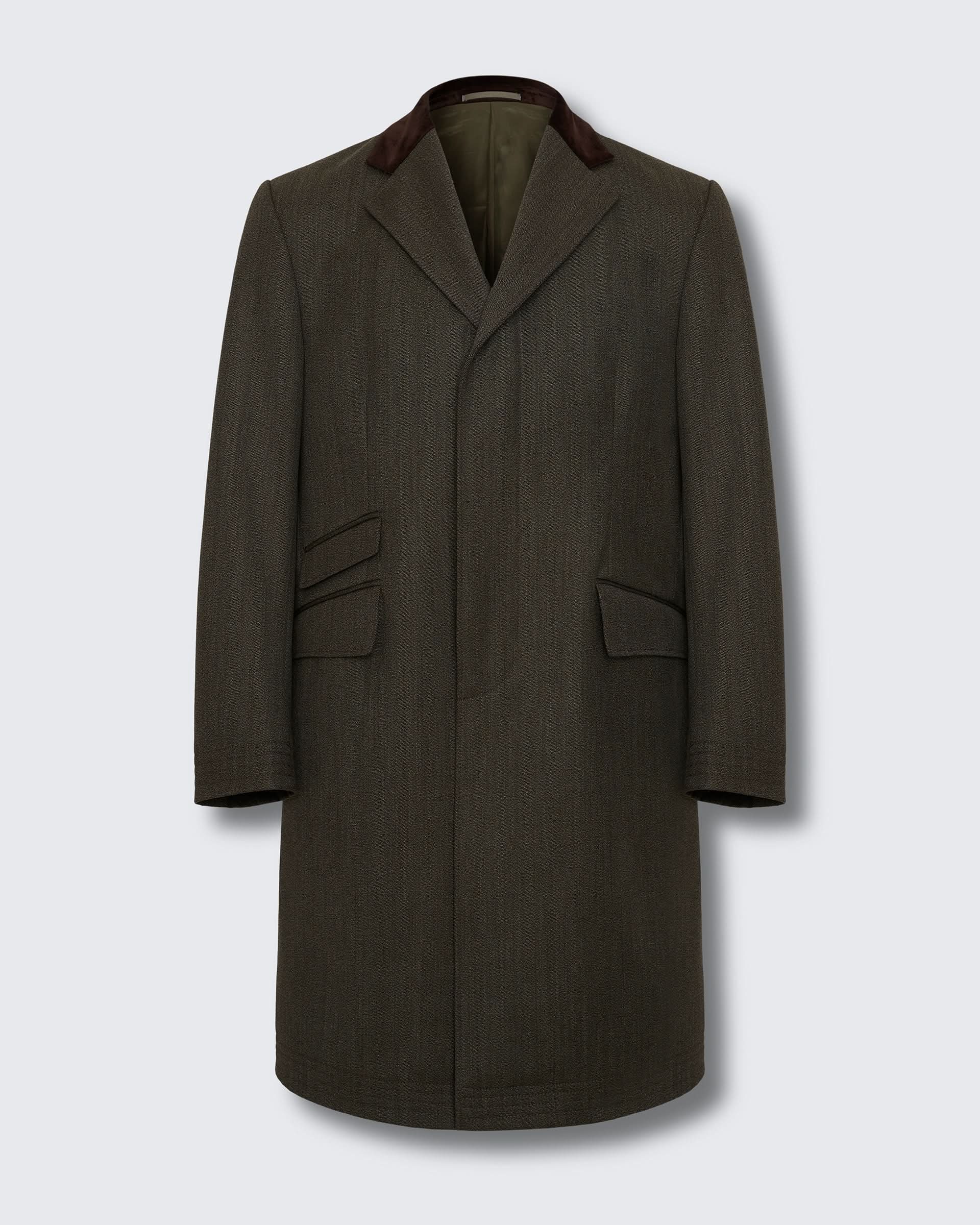 Hall Water Repellent Covet Coat Khaki