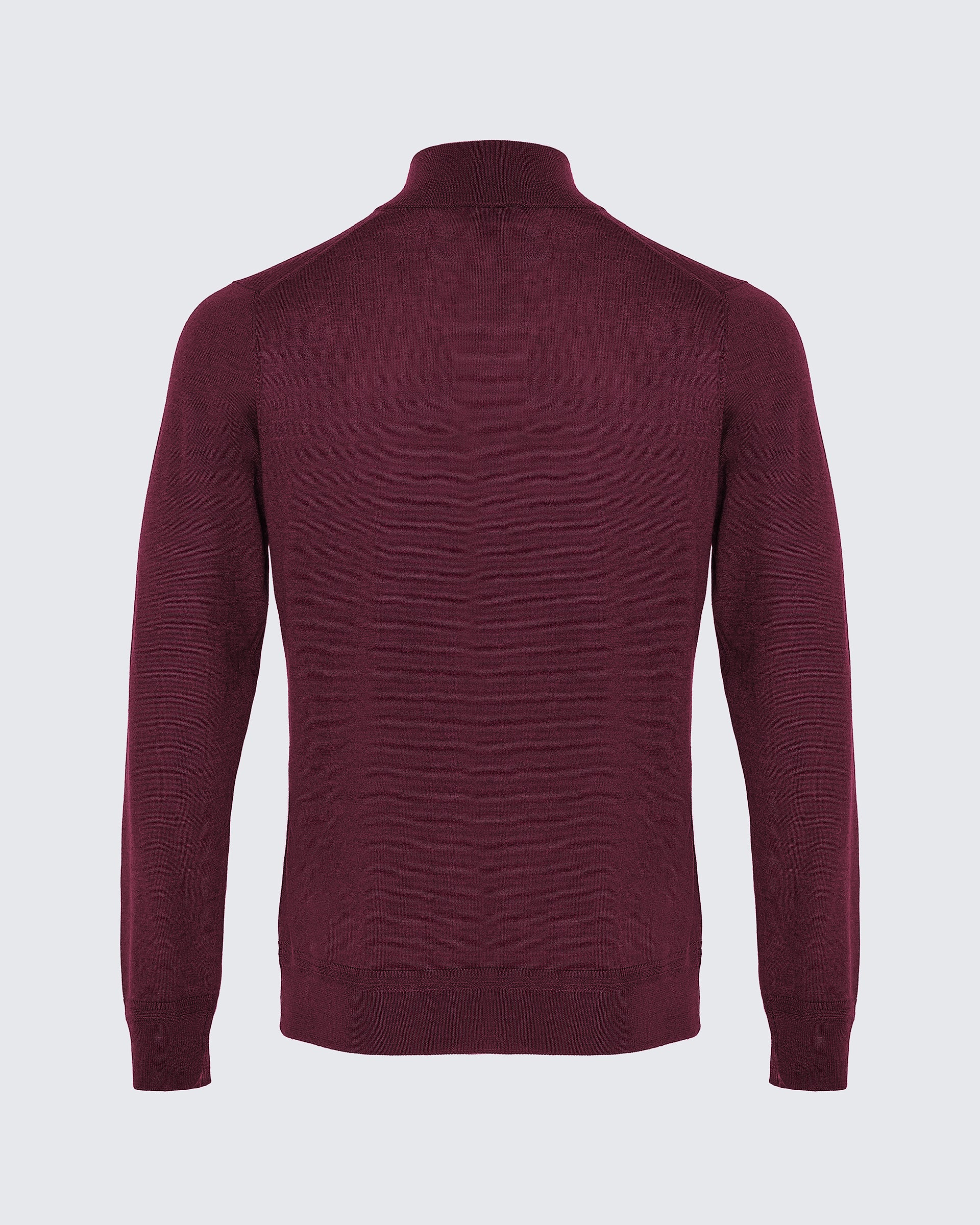 Hamilton Merino Wool Silk Cashmere Quarter Zip Jumper