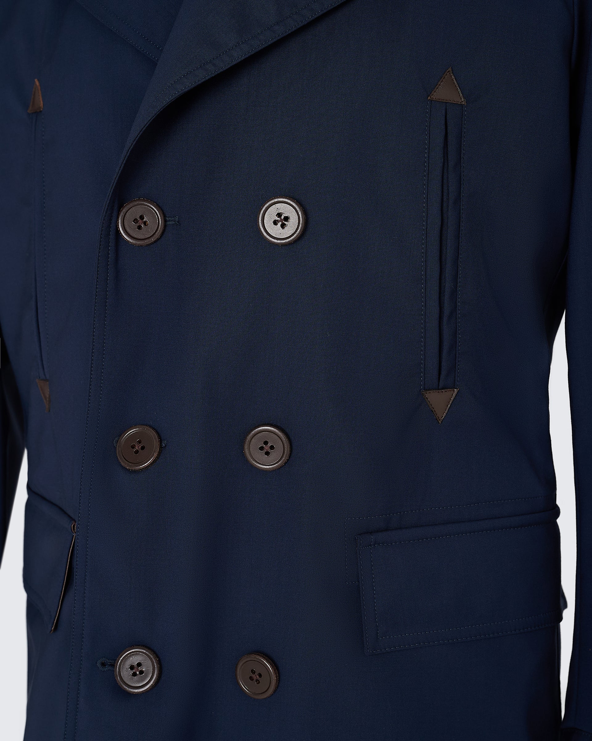 Hawkes Lazer Cut Peacoat Navy