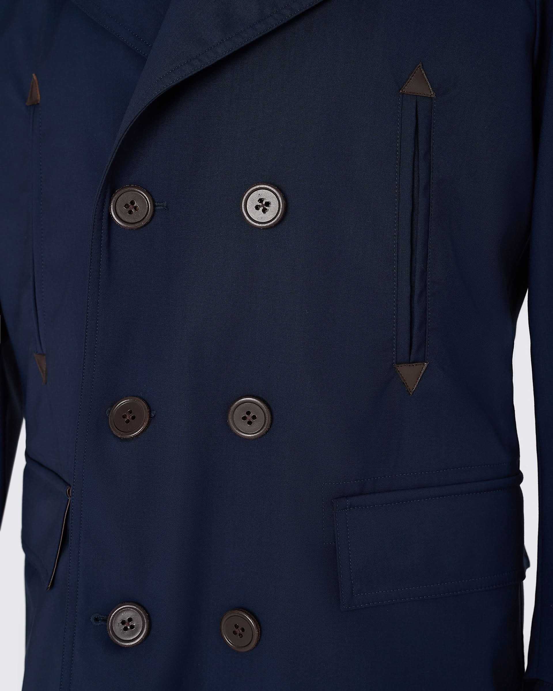 Hawkes Lazer Cut Peacoat Navy