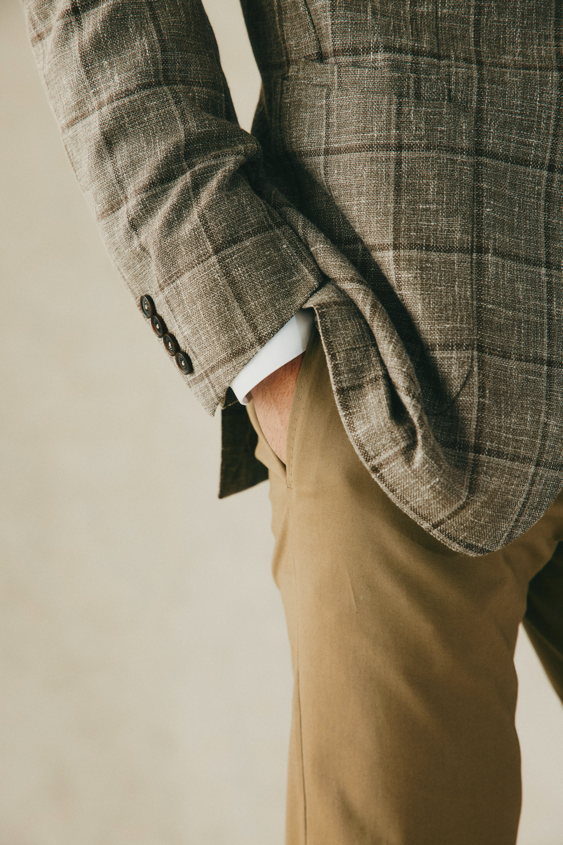 Hopwood Wool Silk Linen Blazer