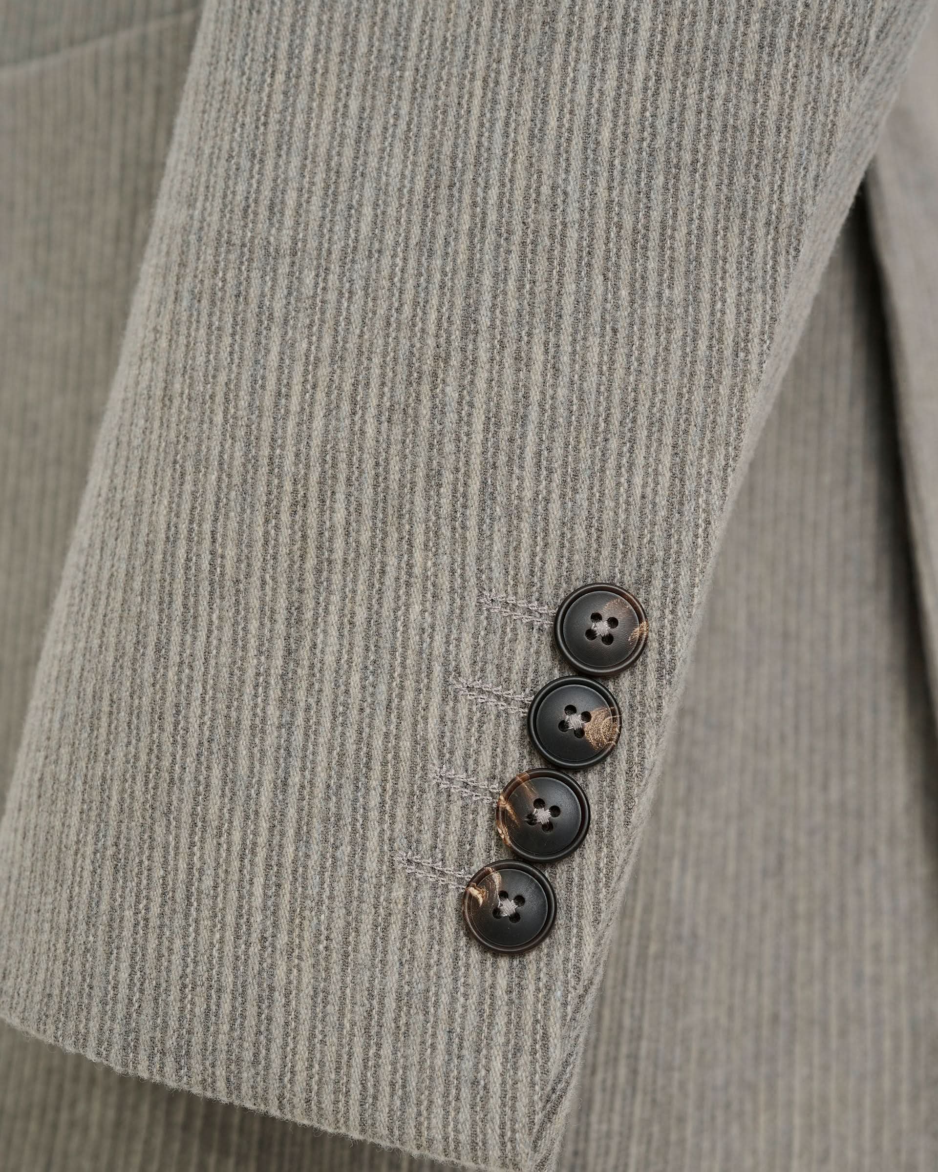 James Wool & Cashmere Corduroy Blazer Light Grey