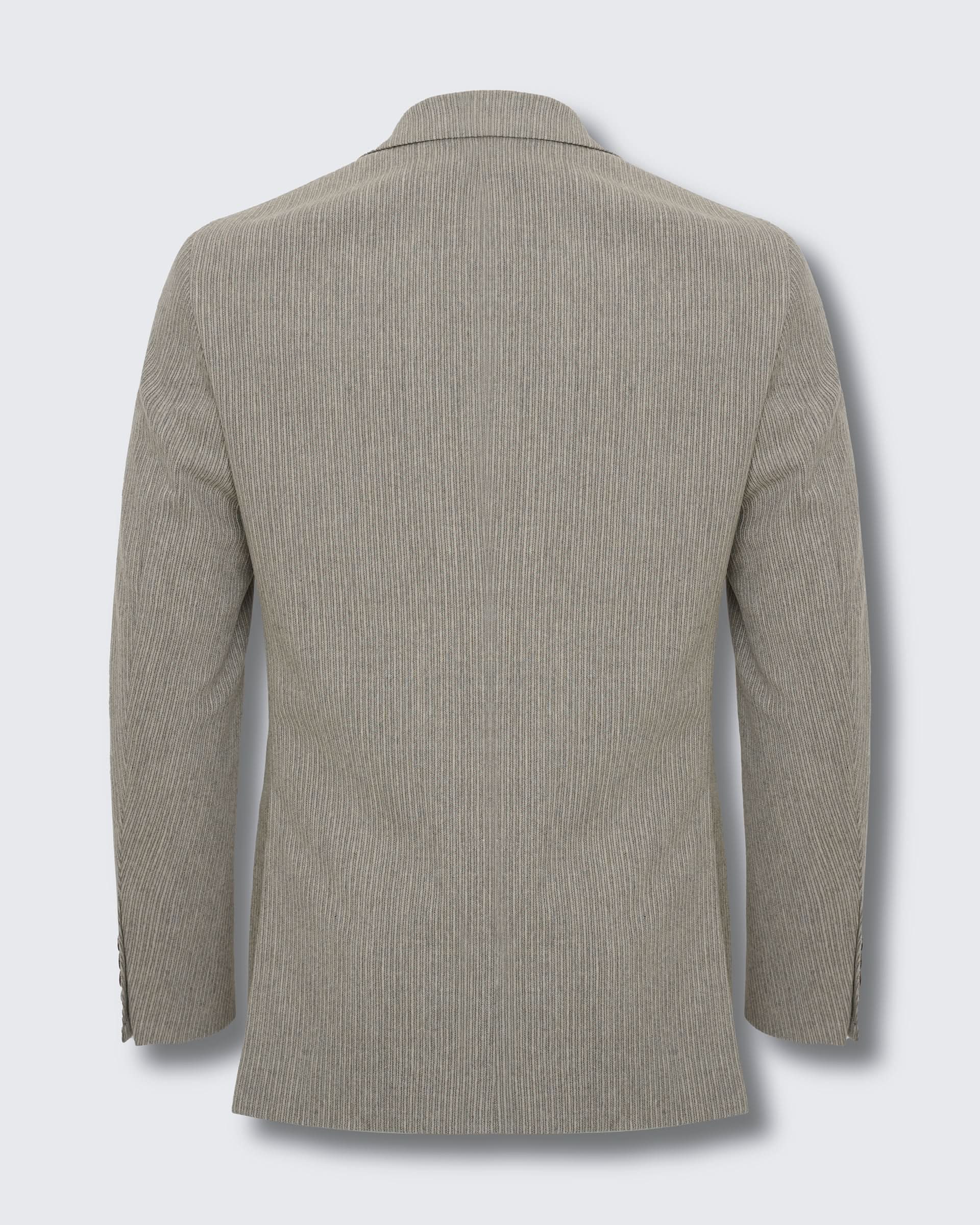 James Wool & Cashmere Corduroy Blazer Light Grey