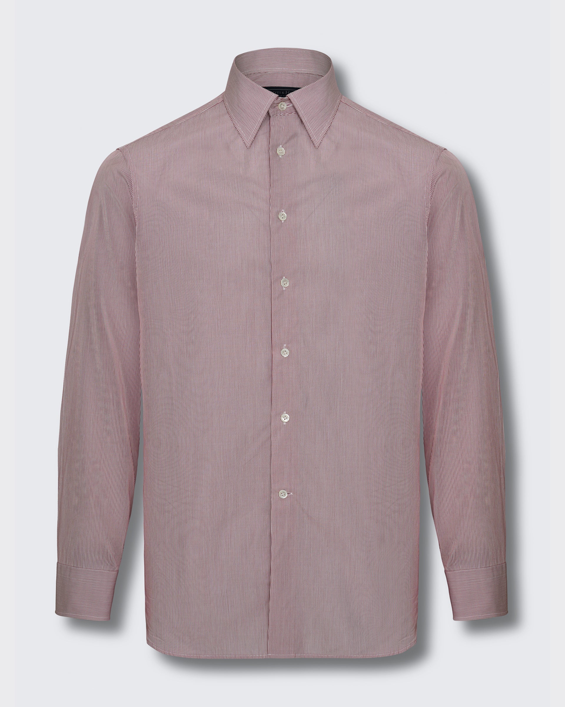 Kidder Red Stripe Cotton Shirt