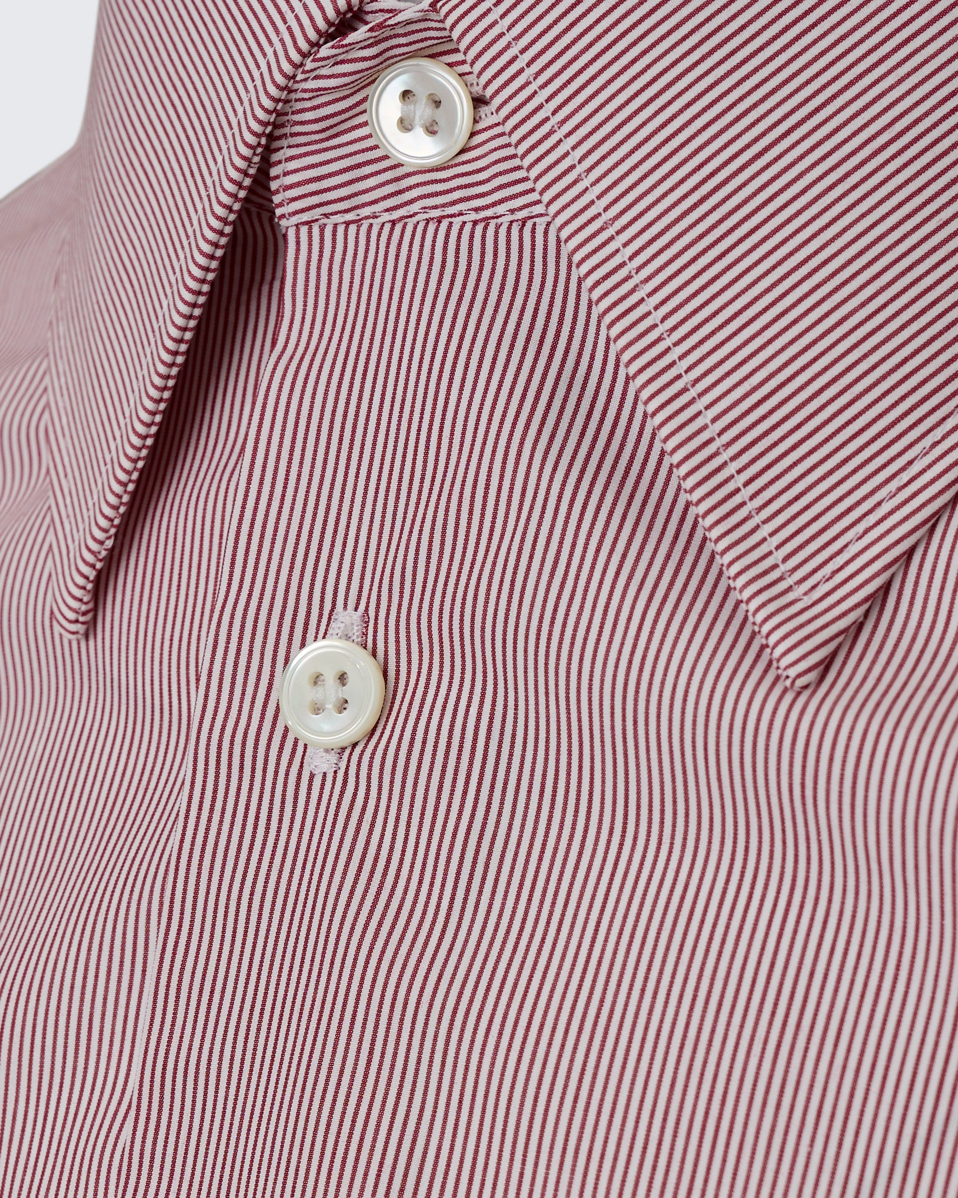 Kidder Red Stripe Cotton Shirt