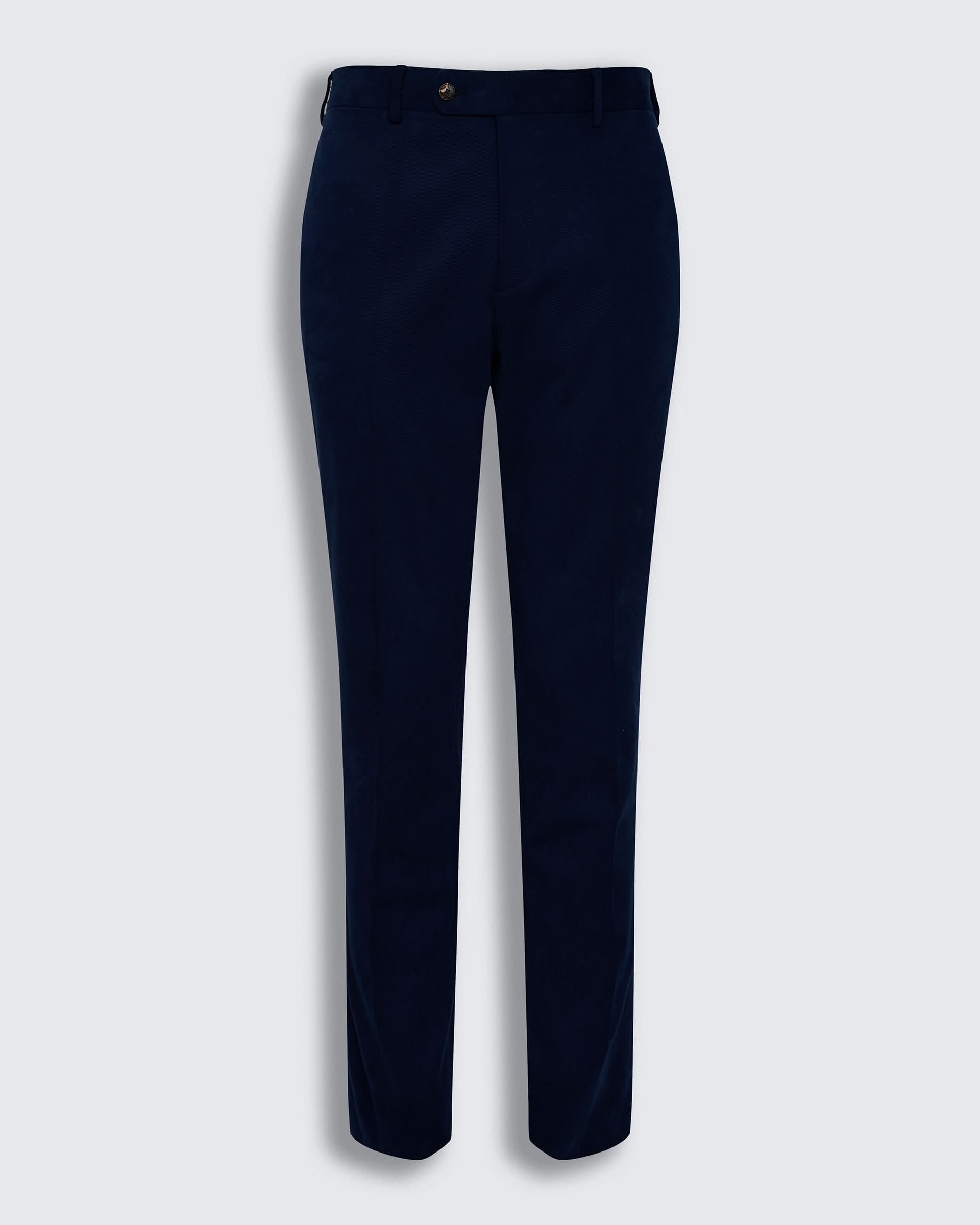 Kirby Trouser Navy Moleskin