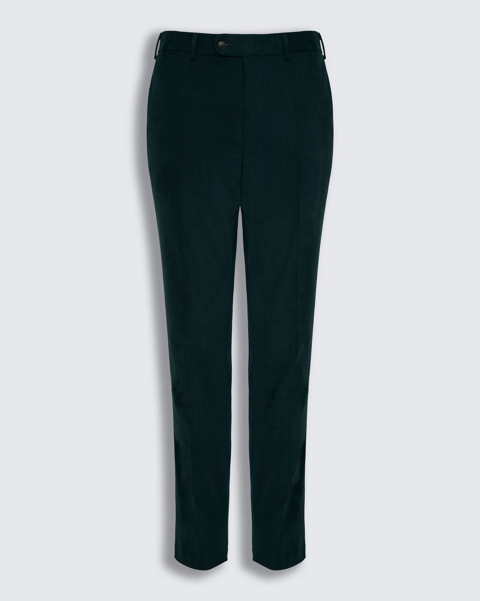 Kirby Trouser Teal Moleskin