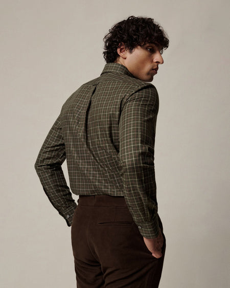 Kinnon Cotton Check Shirt