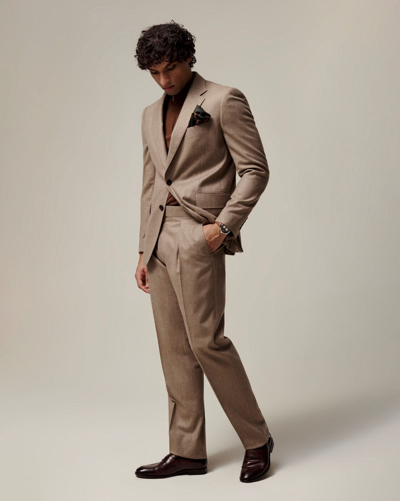 Daniels Flannel Virgin Wool Suit