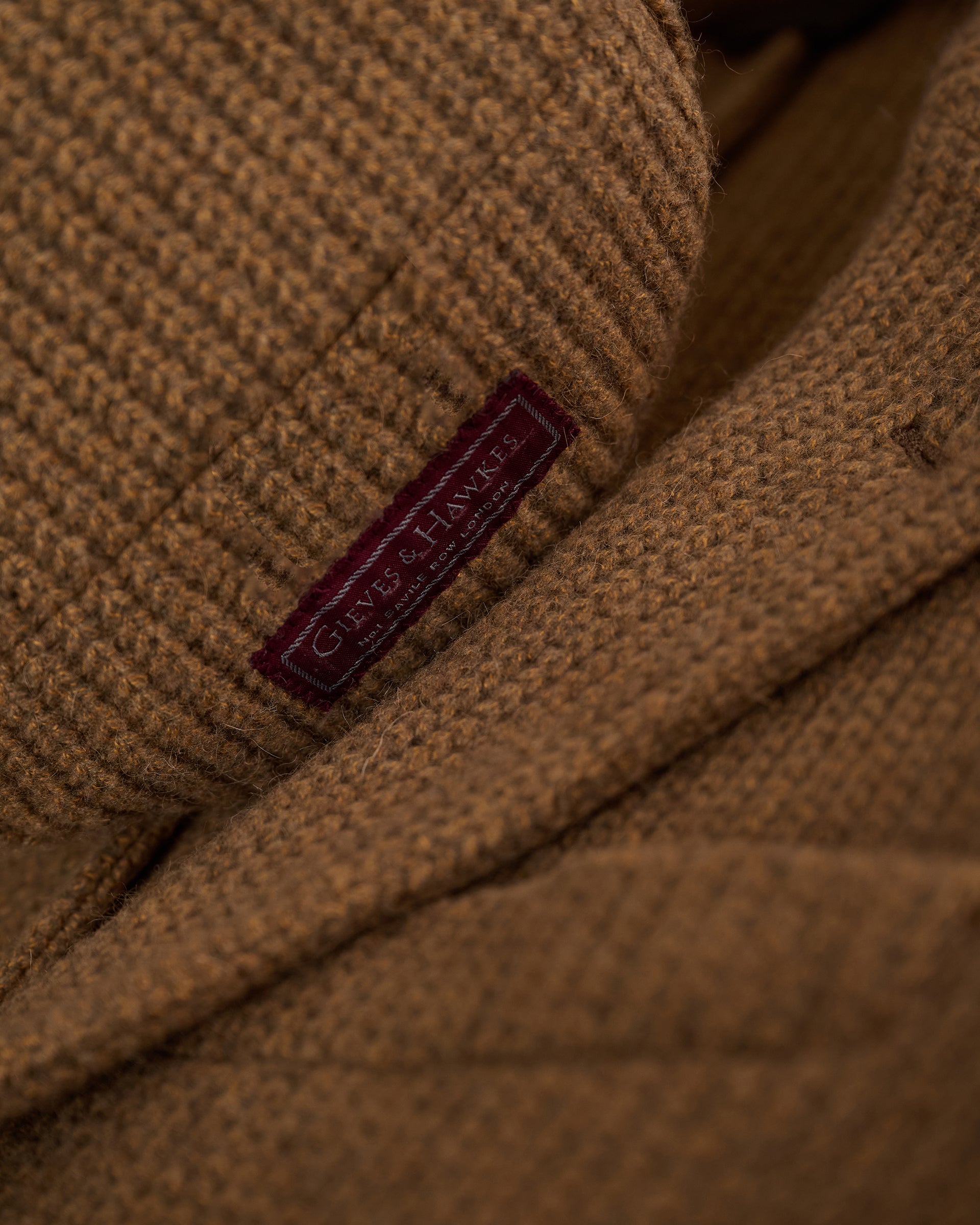 Werner Cashmere Camel & Cotton Blazer