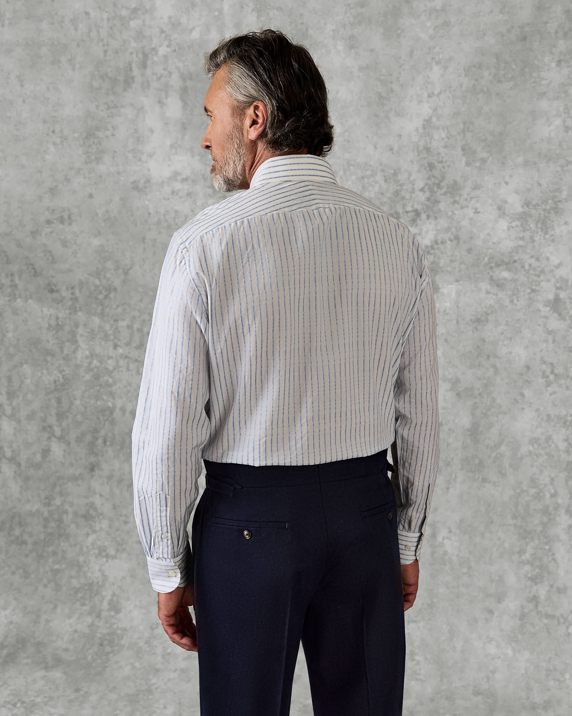 Bennett Morse Code Stripe Shirt