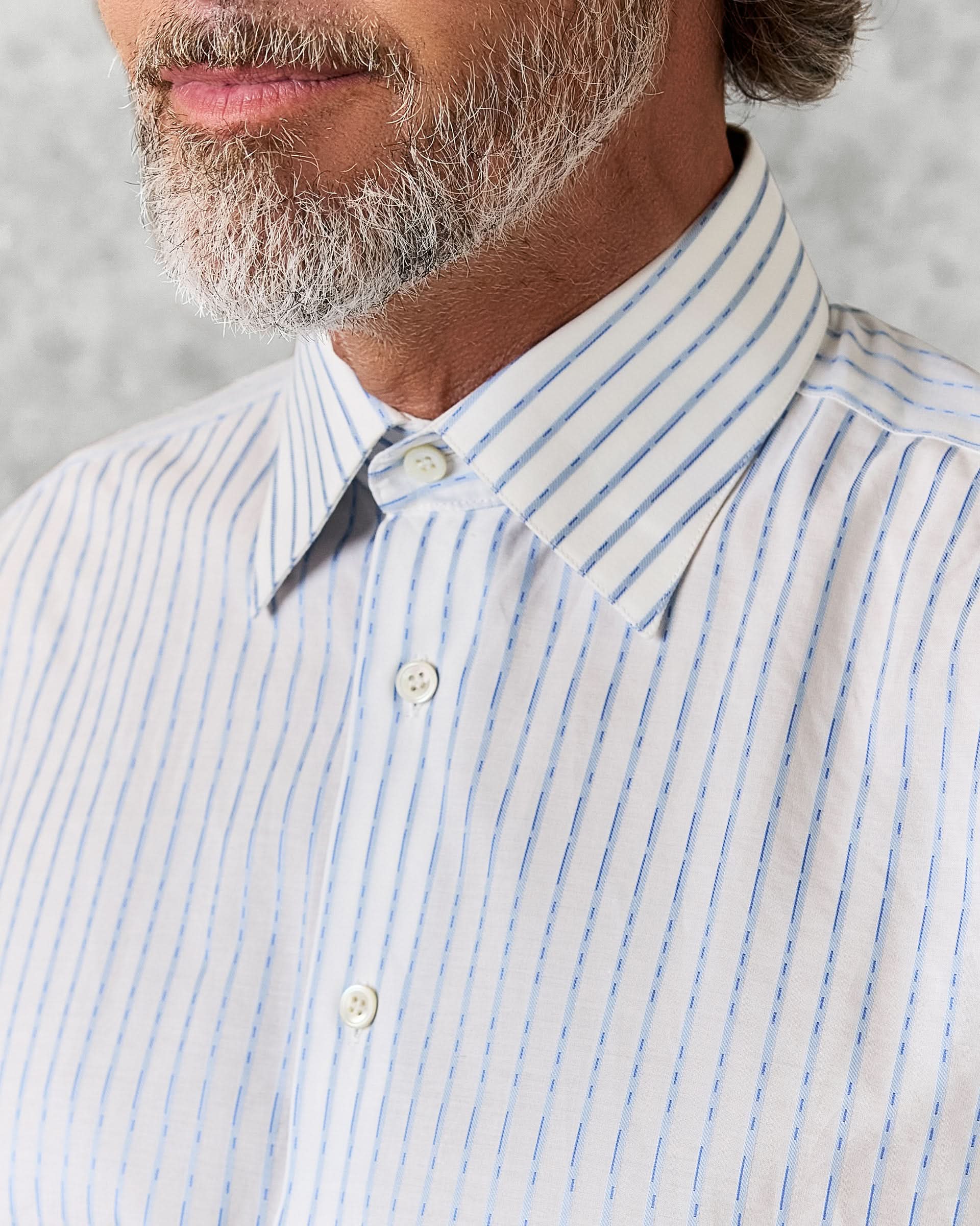 Bennett Morse Code Stripe Shirt