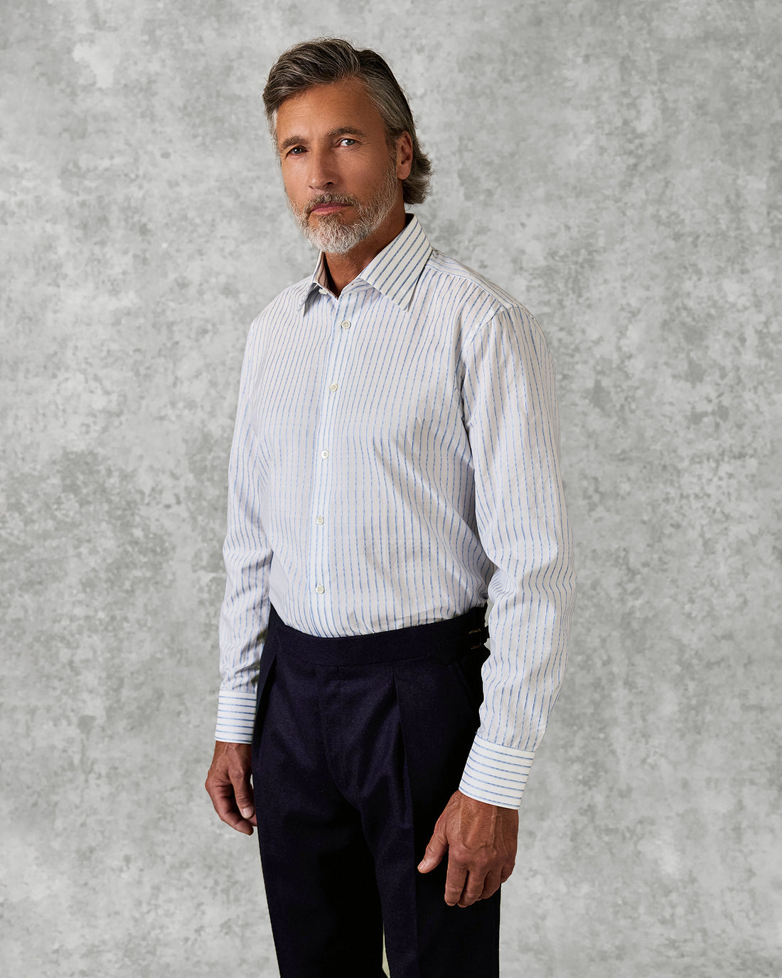 Bennett Morse Code Stripe Shirt