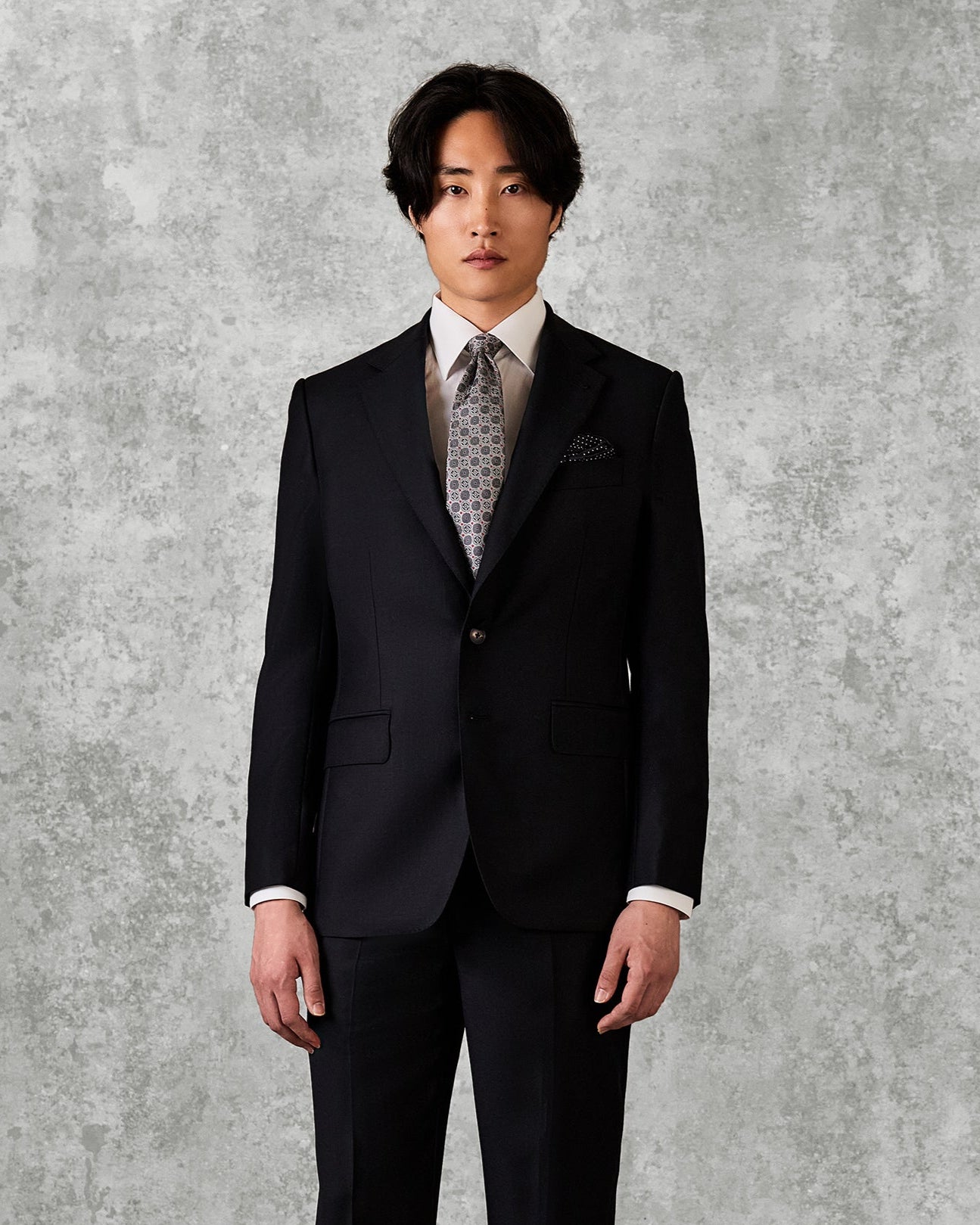 Clarke Wool Suit Jacket Black