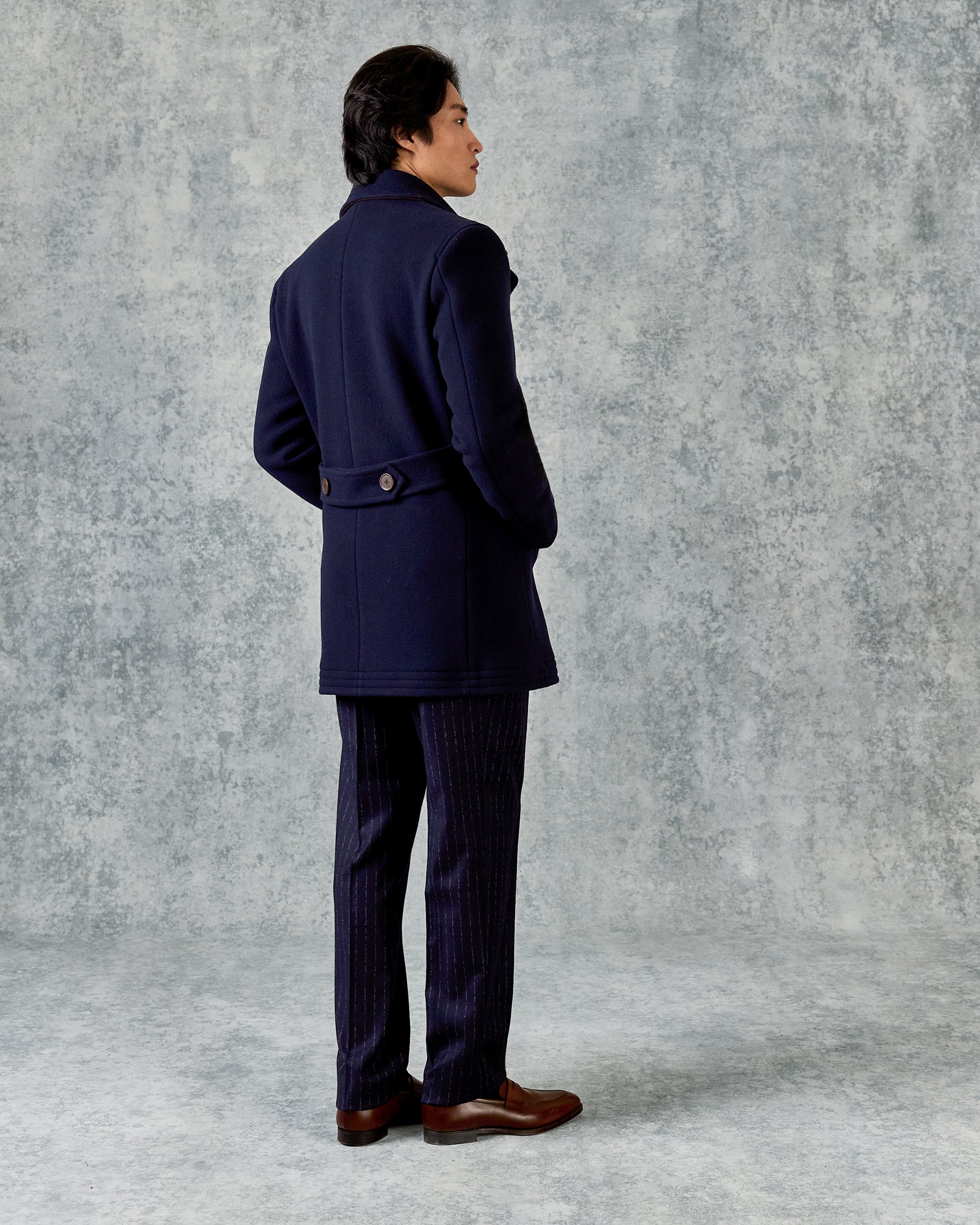Croft Croft Bridge Coat Navy