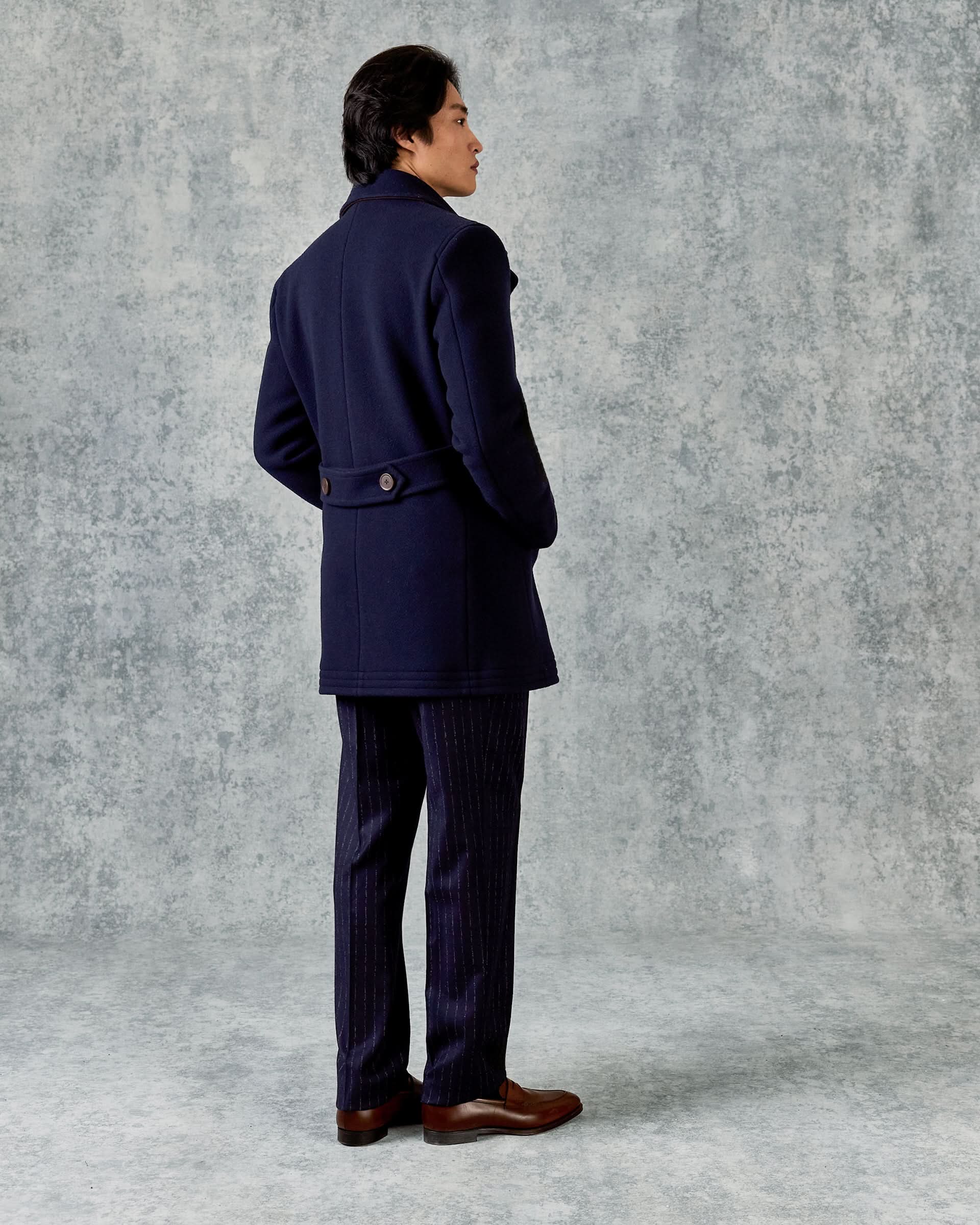 Croft Bridge Coat Navy