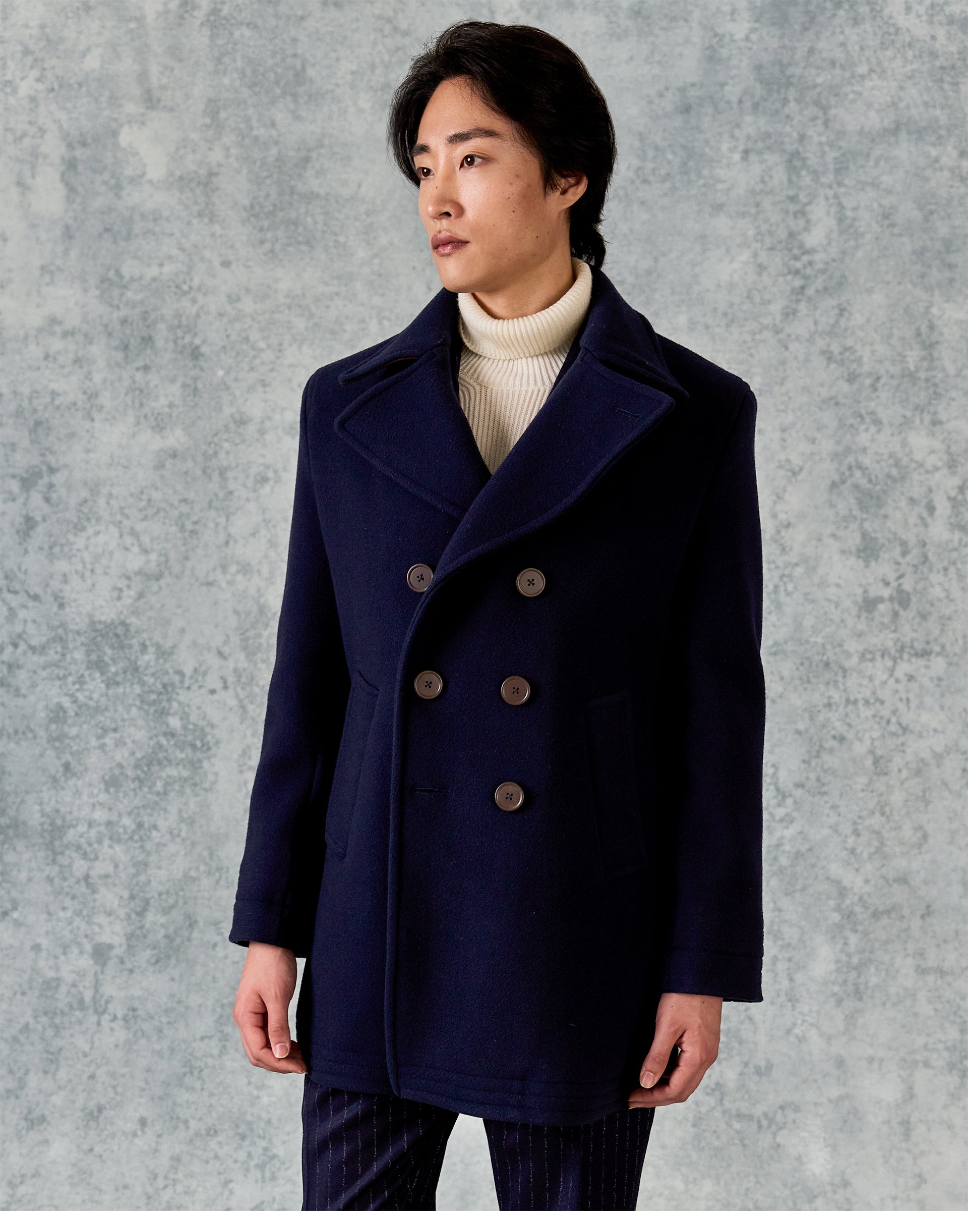Croft Croft Bridge Coat Navy