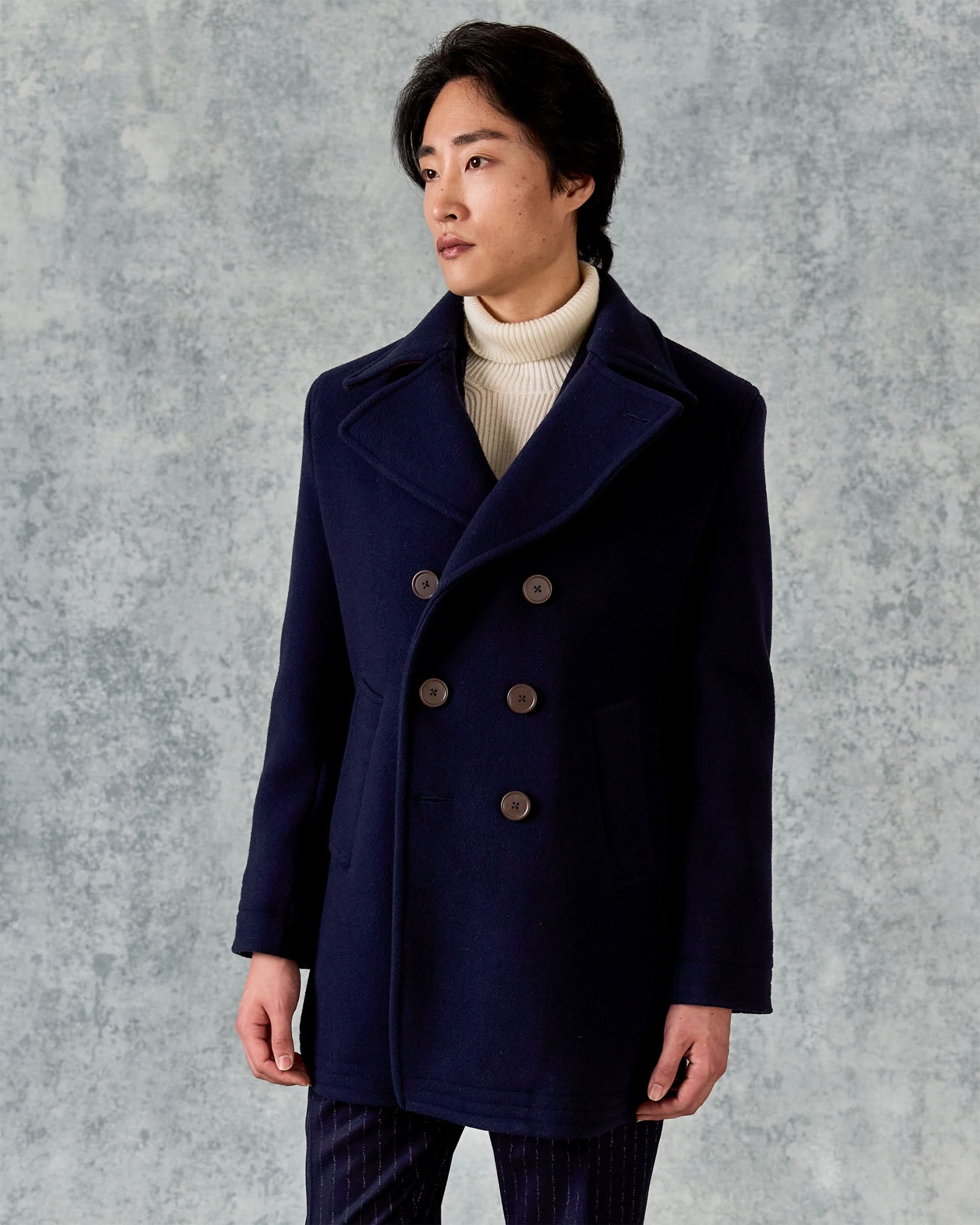 Croft Bridge Coat Navy