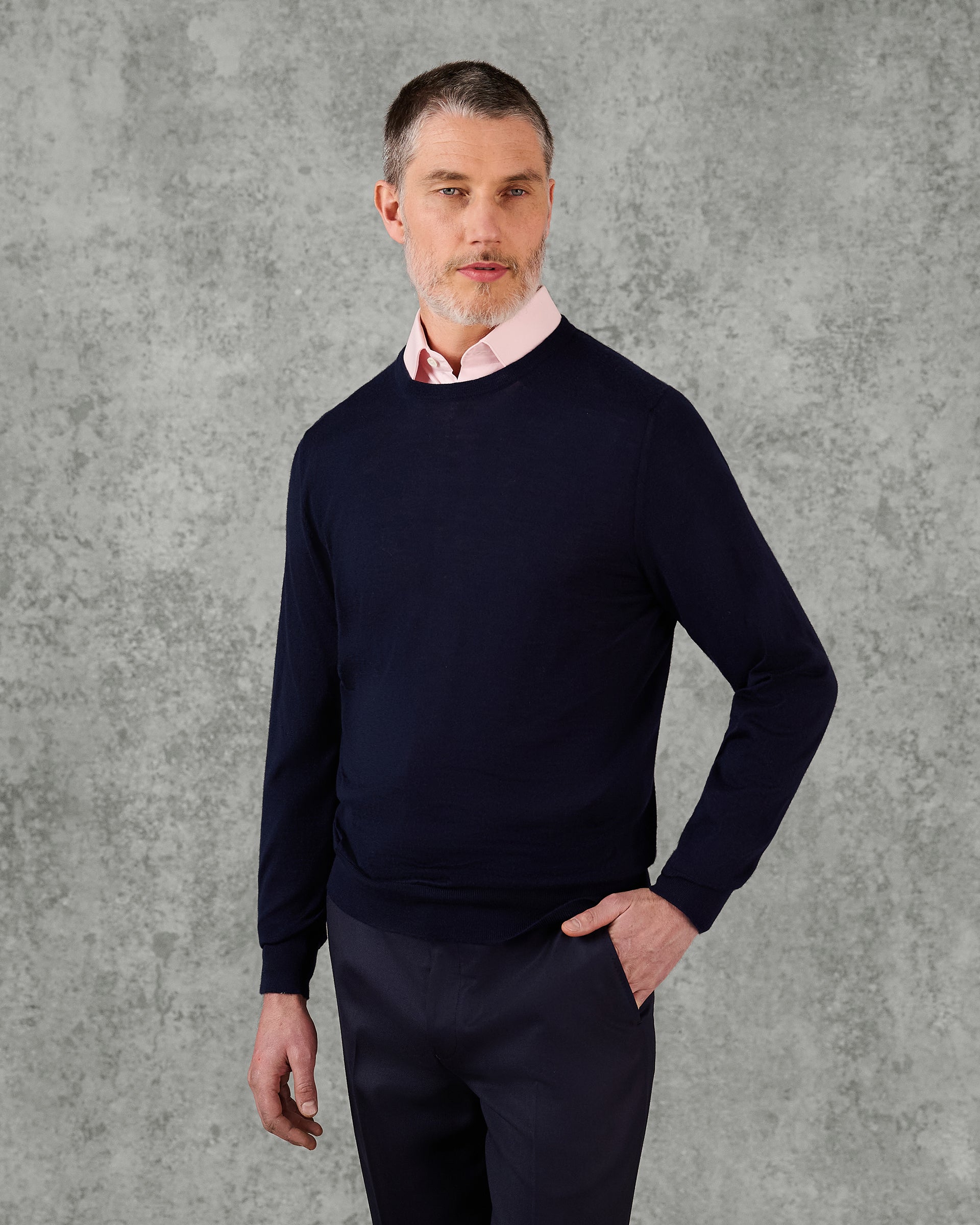 Lucas Cashmere Crew Jumper