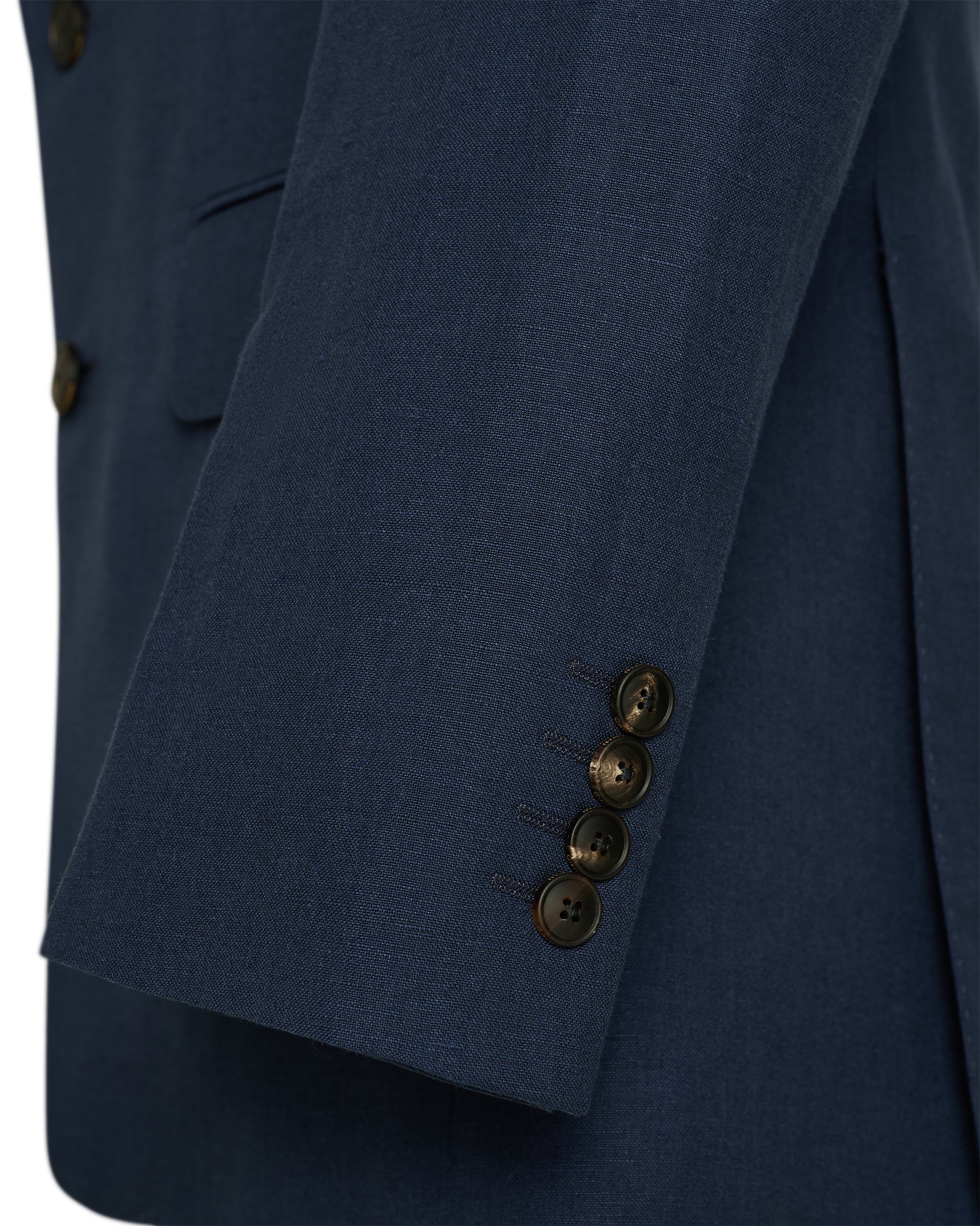 Lewis Wool & Linen Suit Navy