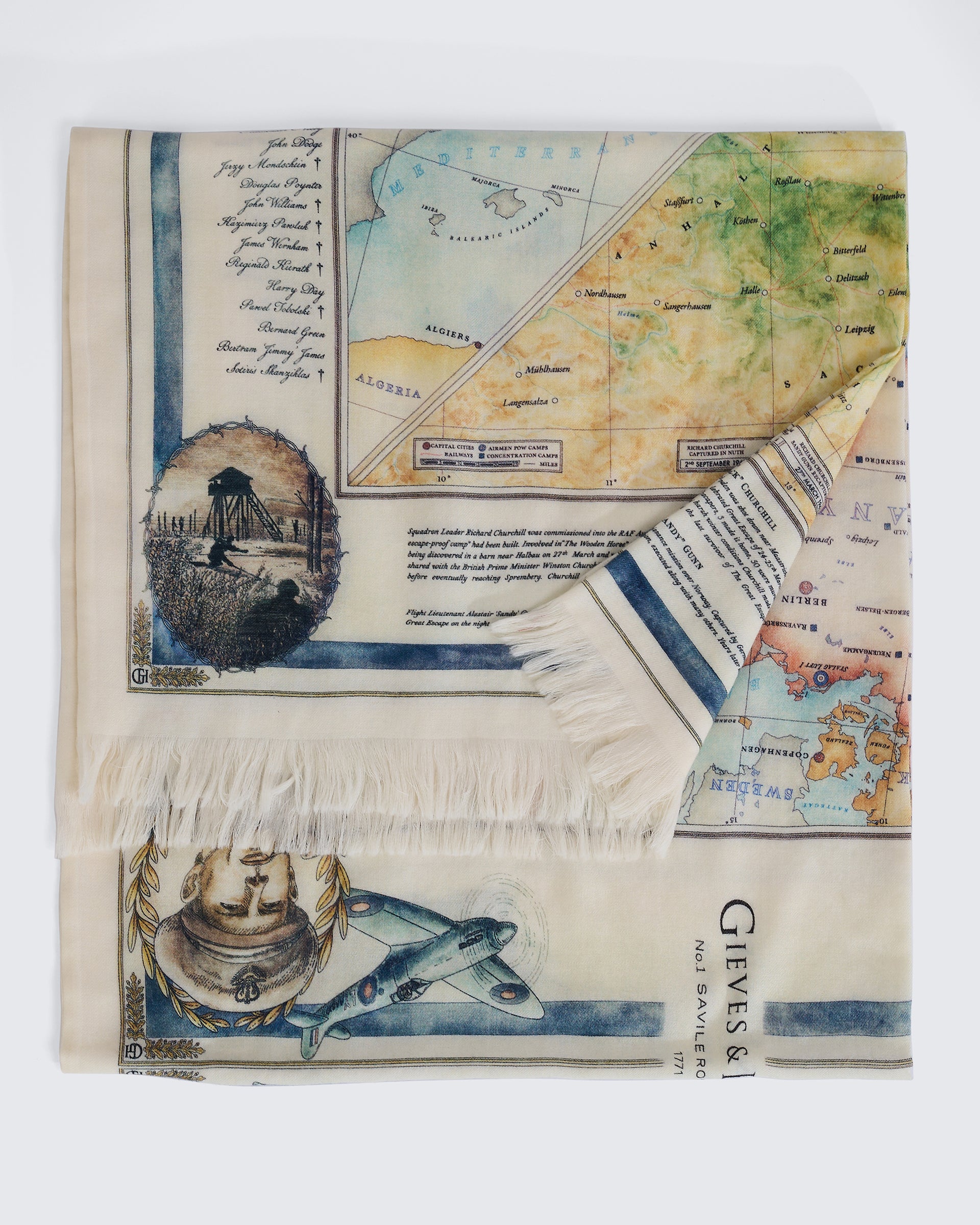 McCallum Great Escape Map Scarf
