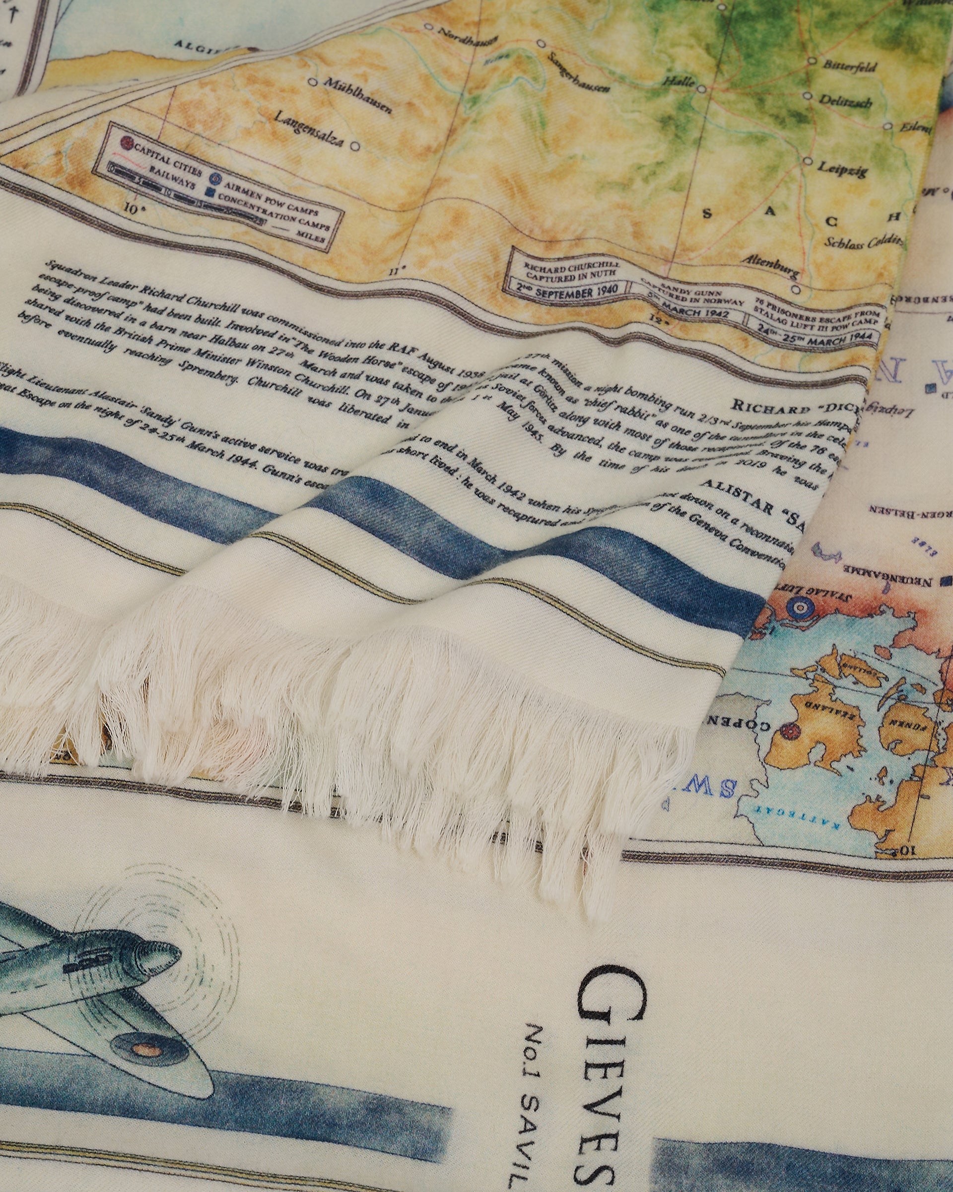 McCallum Great Escape Map Scarf