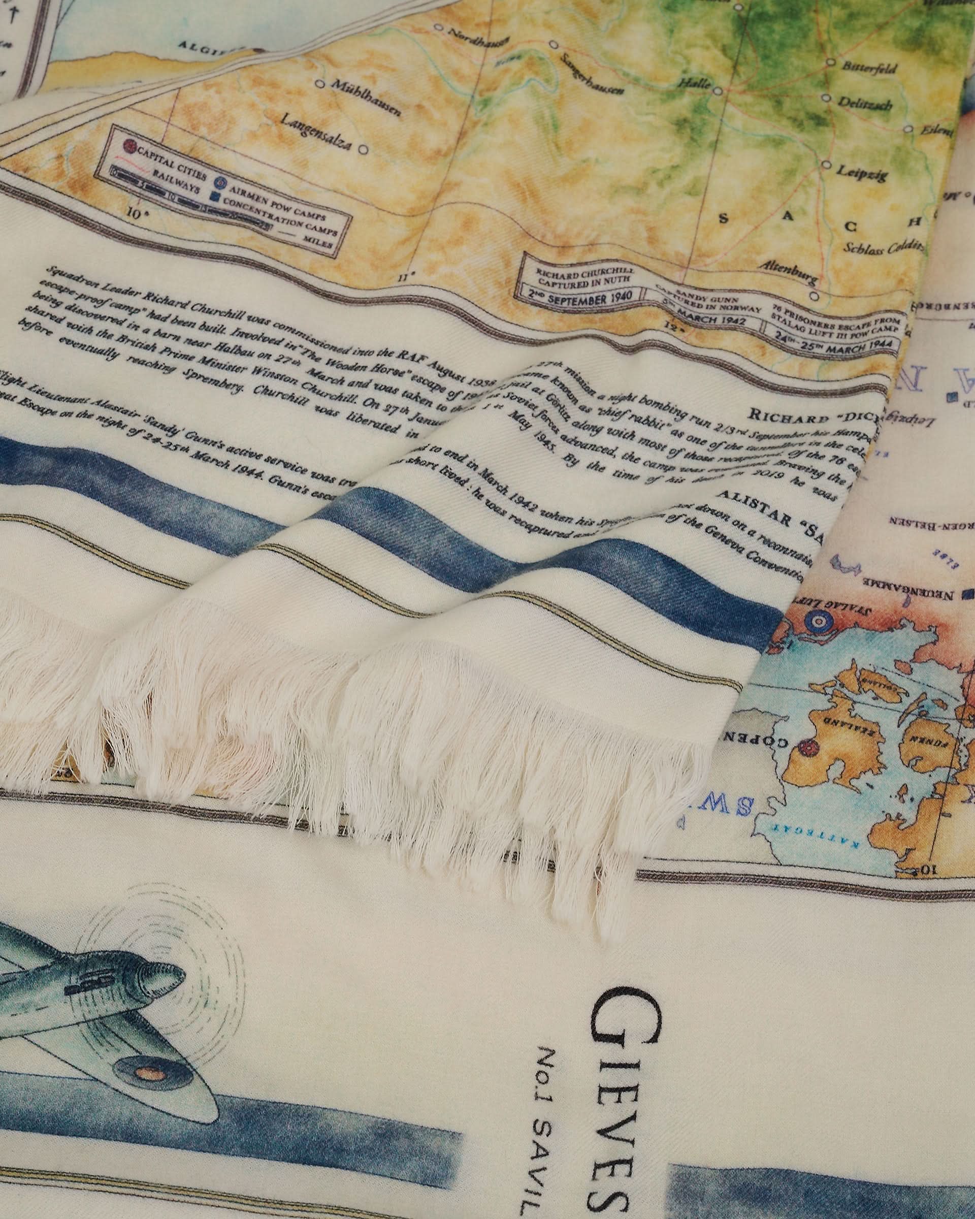 McCallum Great Escape Map Scarf