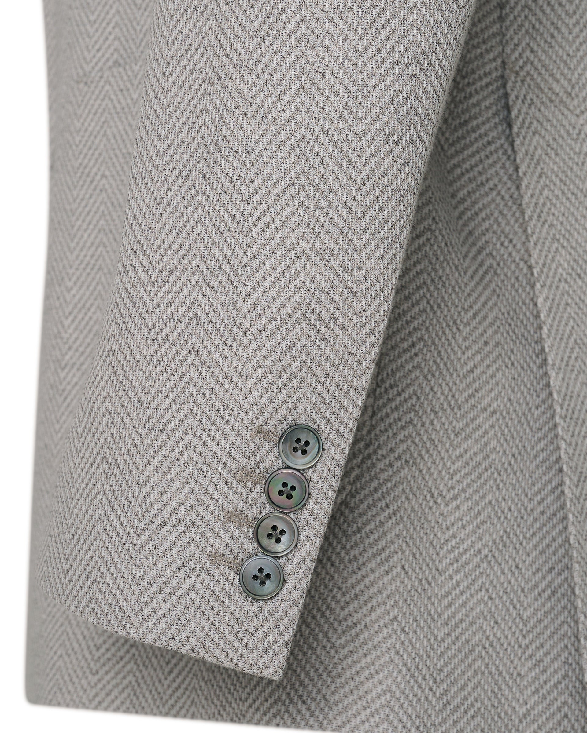 Pasco Jersey Herringbone Blazer Oatmeal