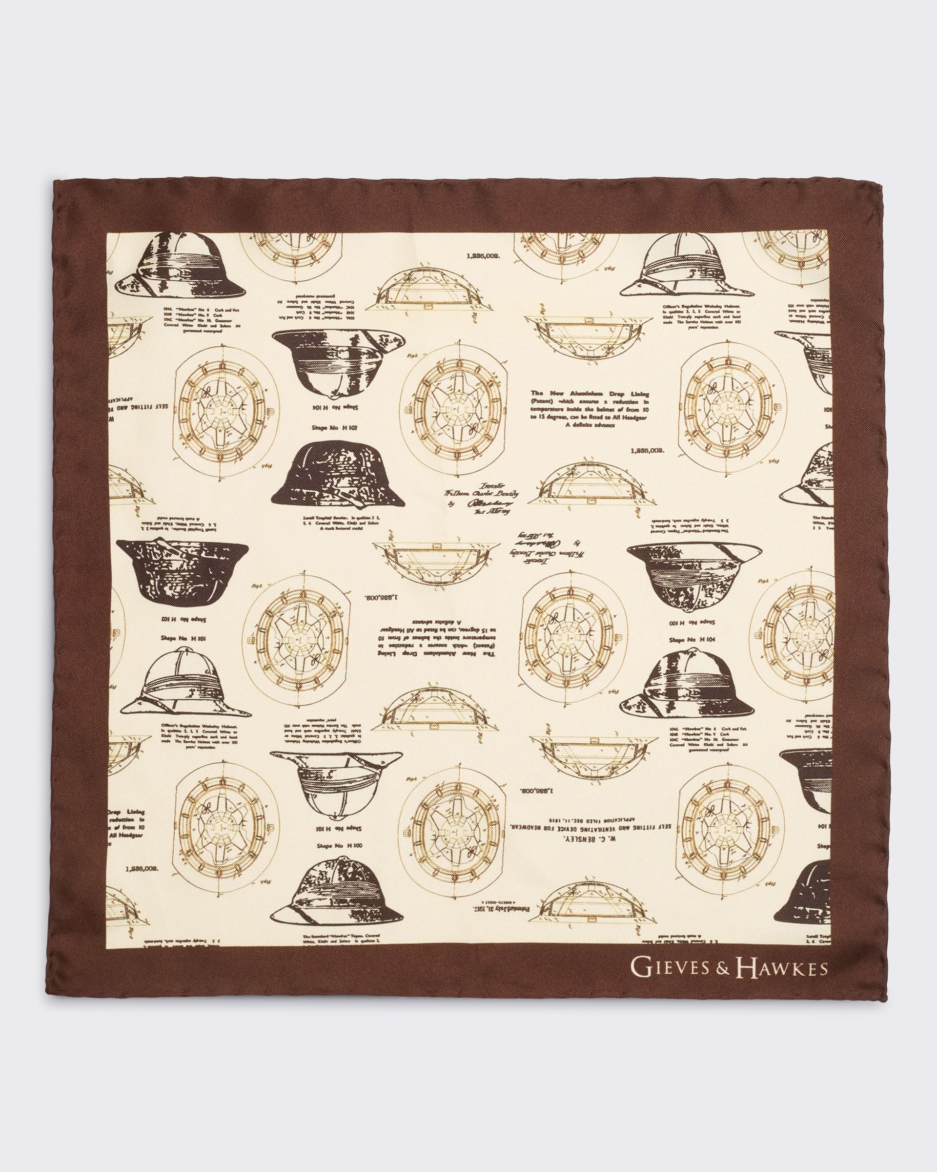 Barne Pocket Square Hat Sketches