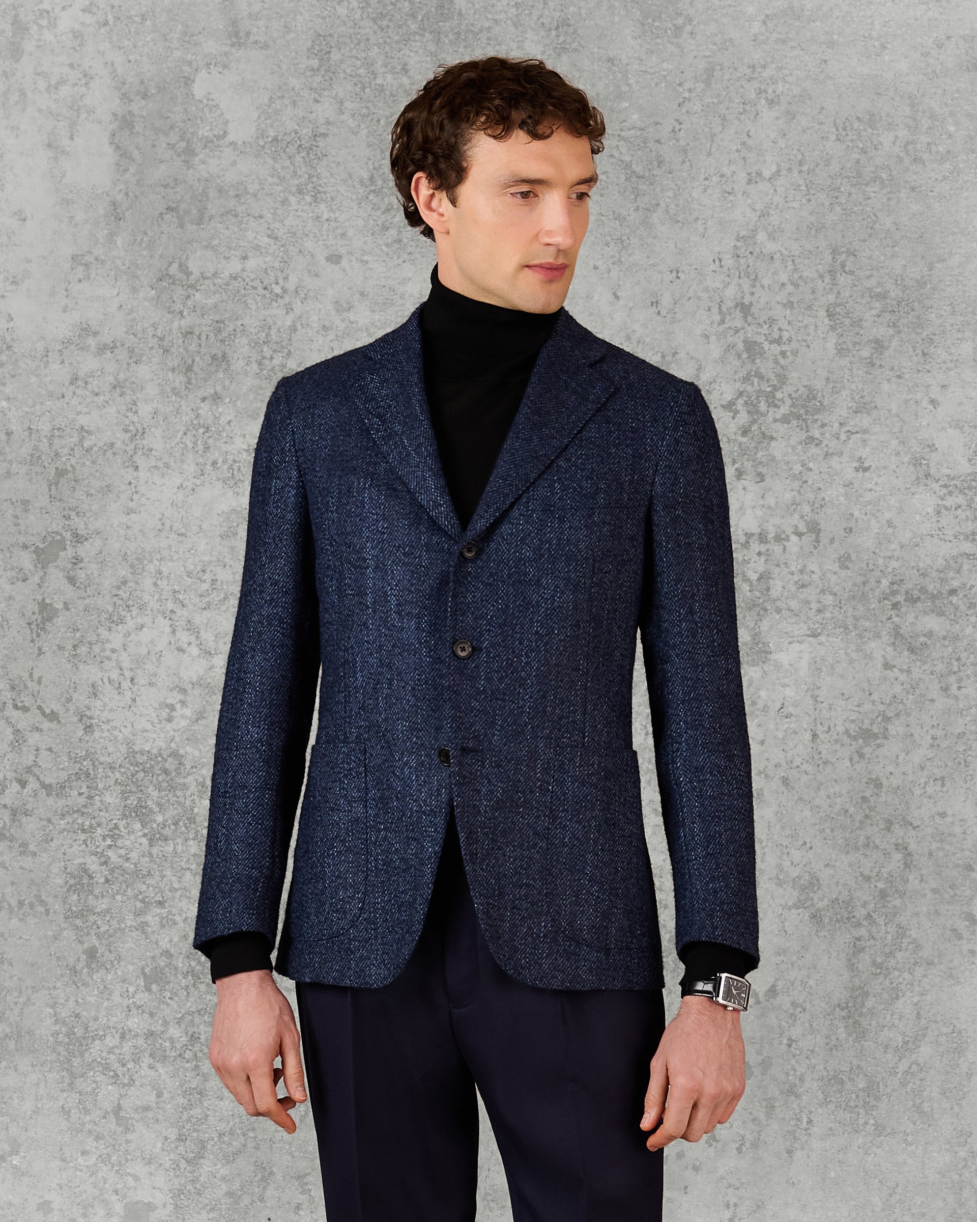 Rushton Wool Alpaca Polyester Silk Blazer