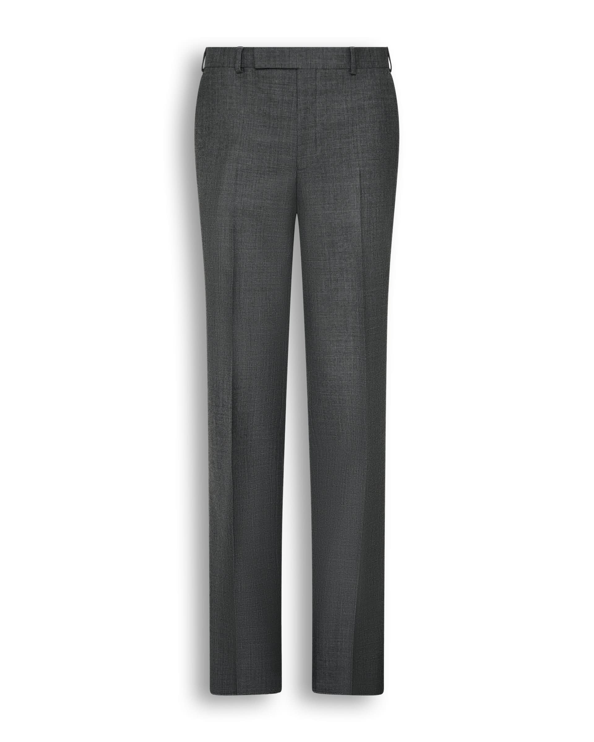 Roberts Wool Suit Trouser Charcoal Marl
