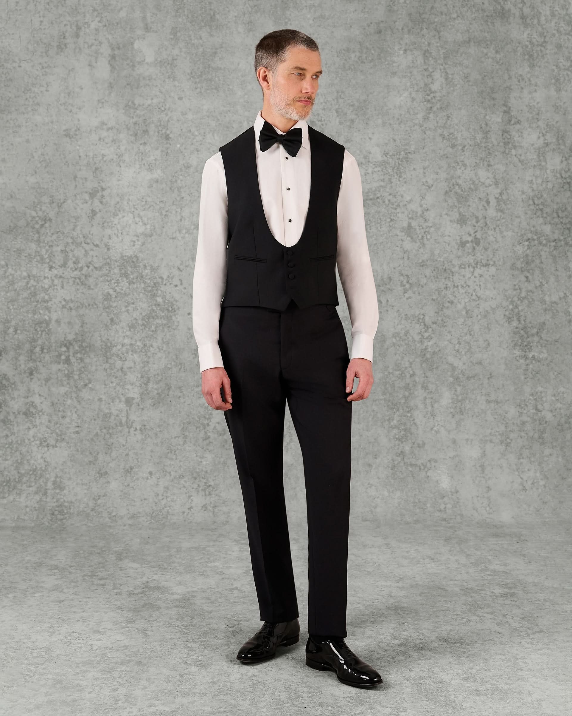 Shelford Wool Mohair Barathea Shawl Lapel Dinner Suit