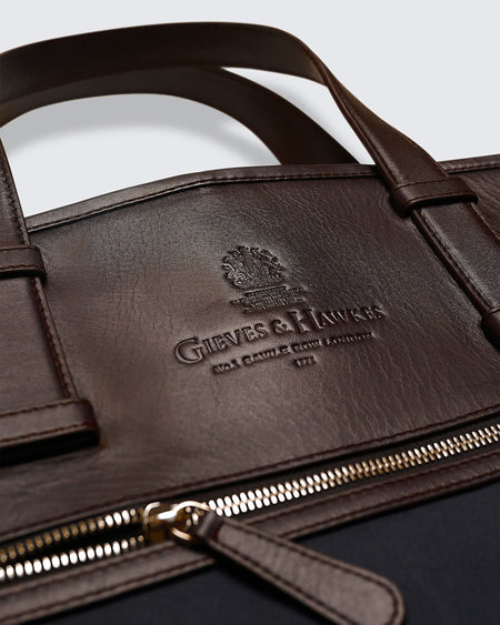 Marshall Luxury Leather Trim Suit Cover