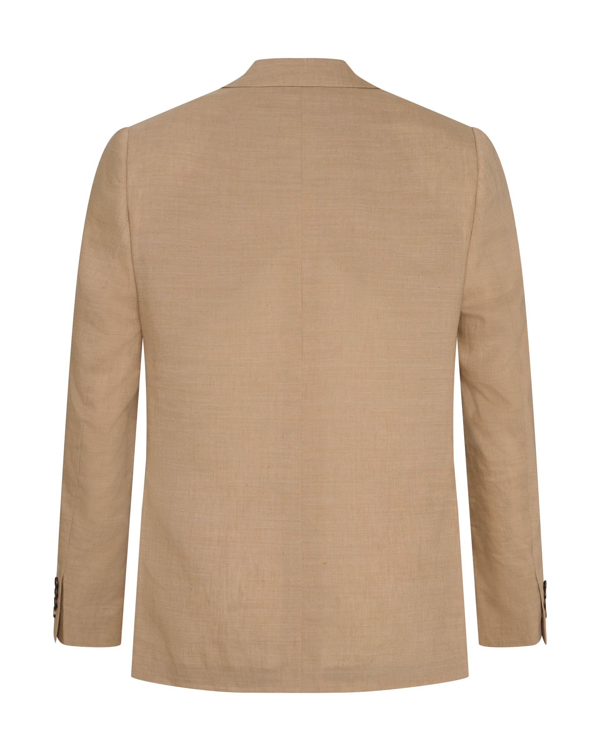 Speke Linen Virgin Wool Stretch Suit Jacket Tan