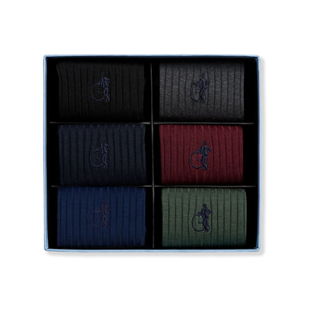 Traditional Sartorial 6 Pair Knitted Socks