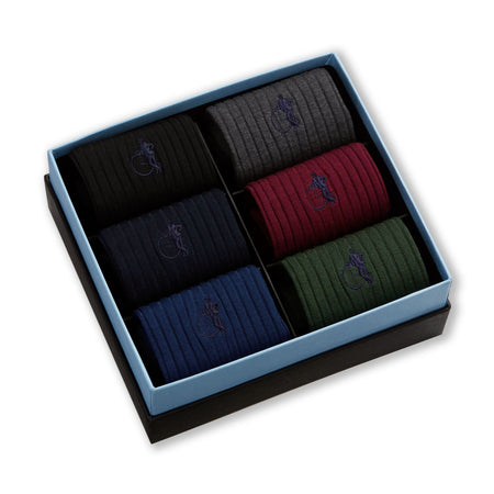Traditional Sartorial 6 Pair Knitted Socks