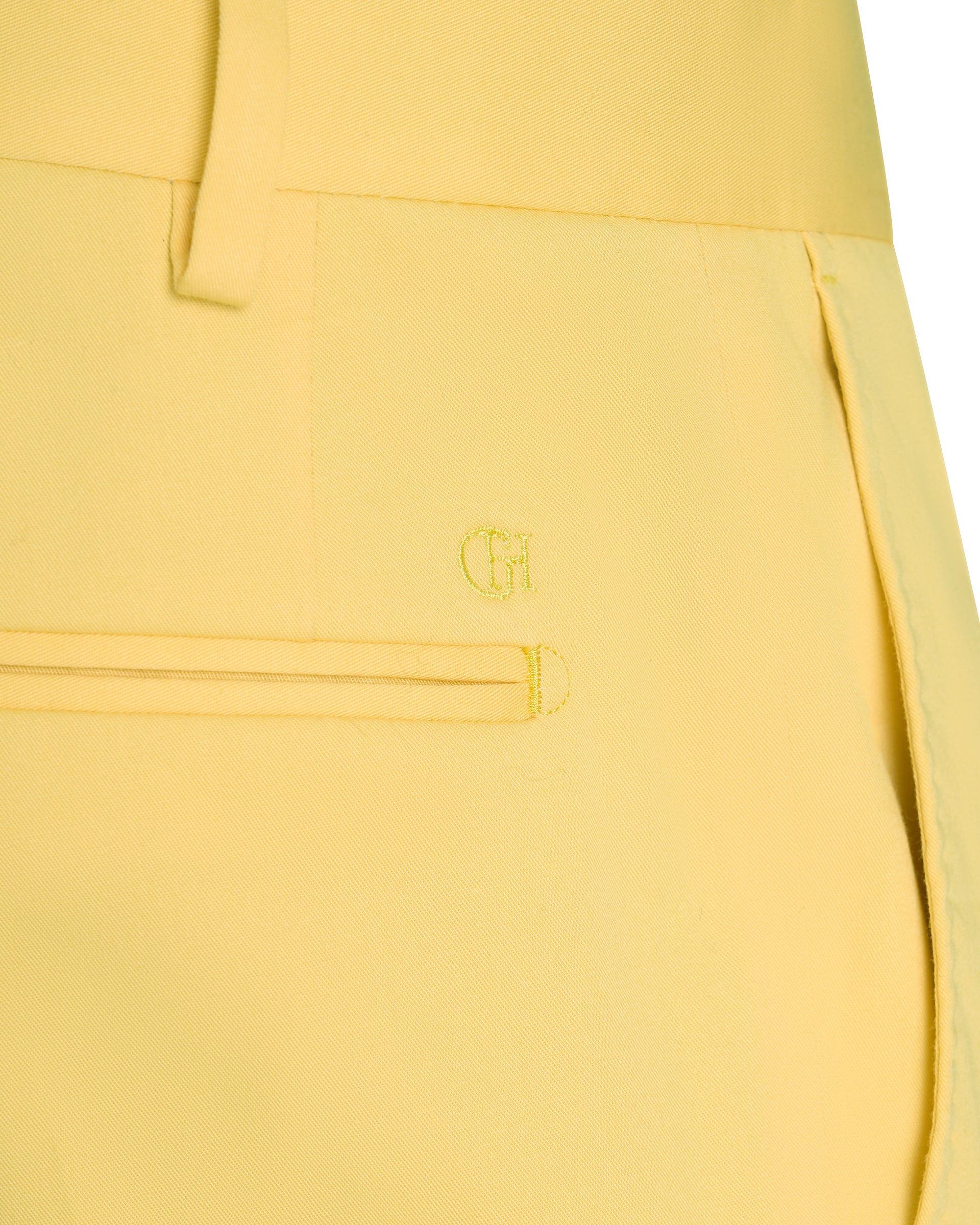 Webster Cotton & Elastane Chino Yellow