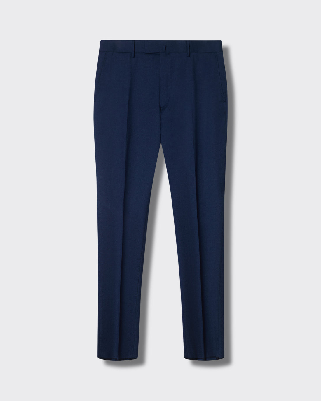 Cooke Wool Flannel Suit Trousers Blue