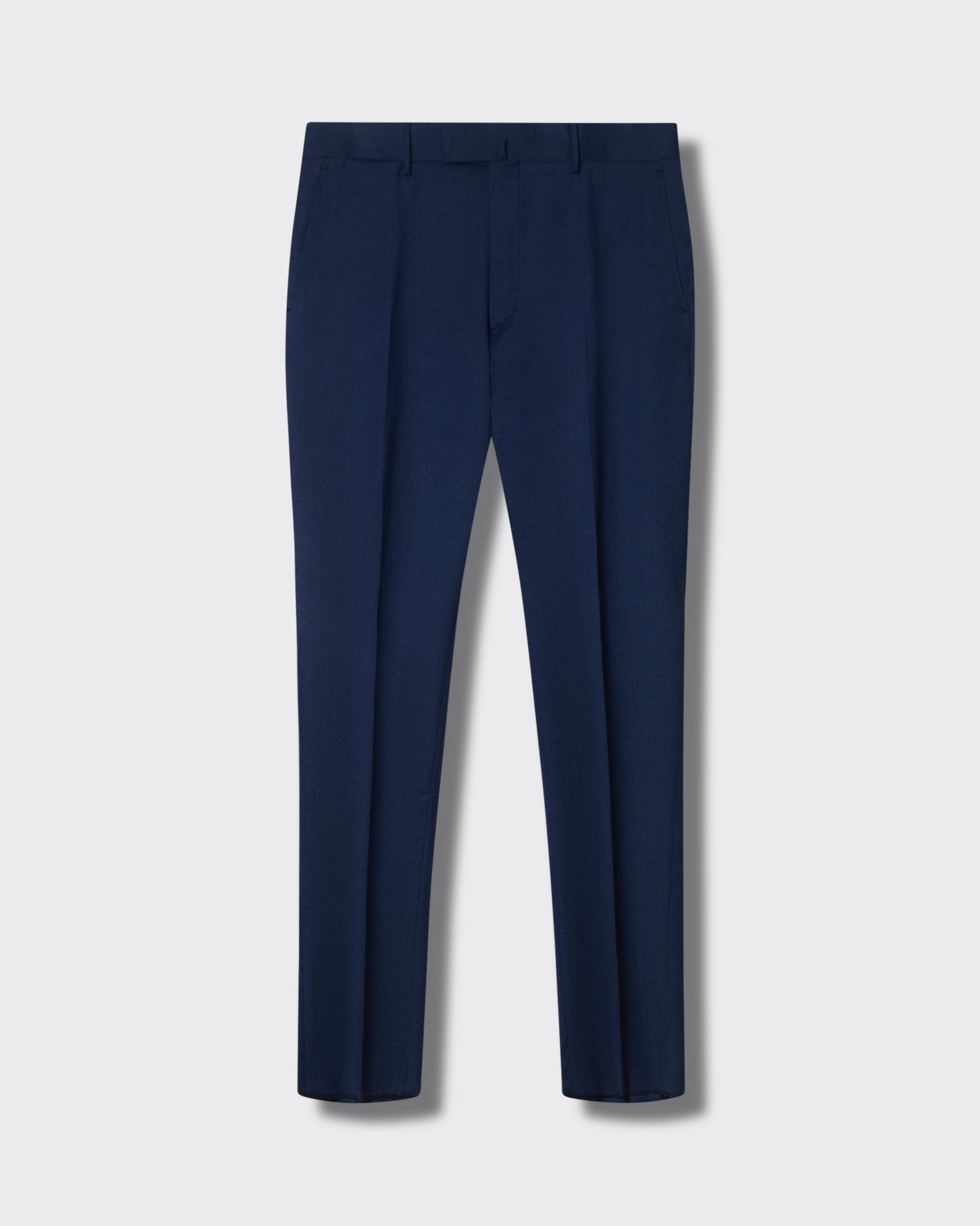 Cooke Wool Flannel Suit Trousers Blue