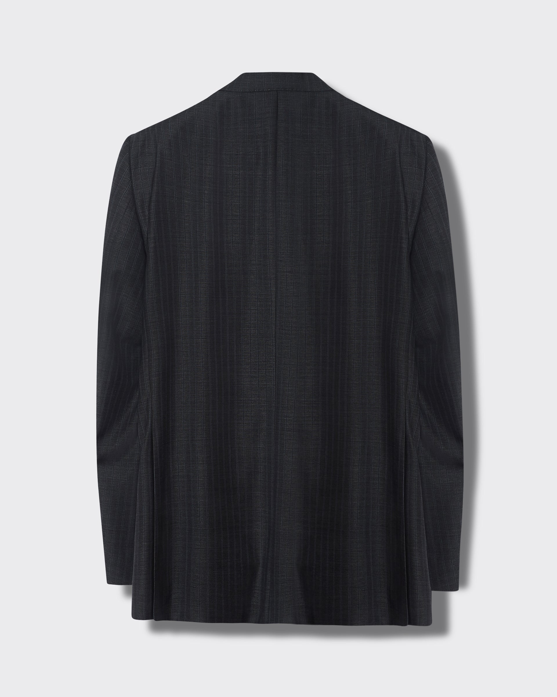 Trent Pinstripe Wool 2 piece Suit Charcoal