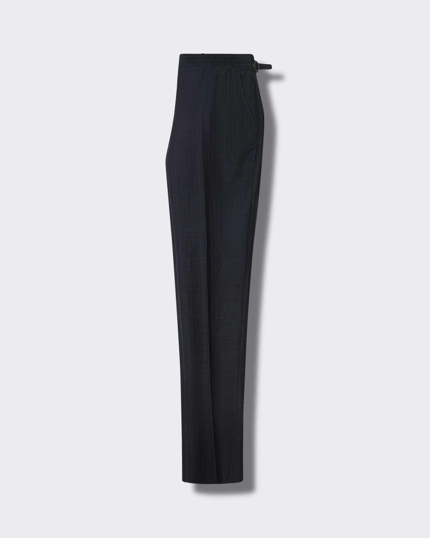 Trent Pinstripe Wool 2 piece Suit Charcoal