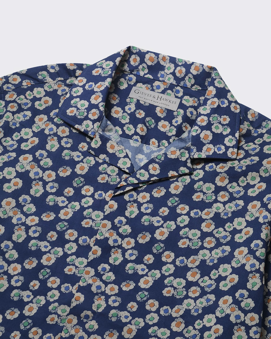 Glenn Hidden Button Cotton Shirt